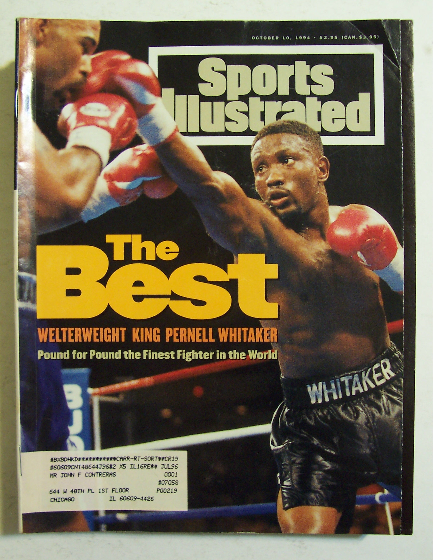 Sports Illustrated Magazine - October 10, 1994