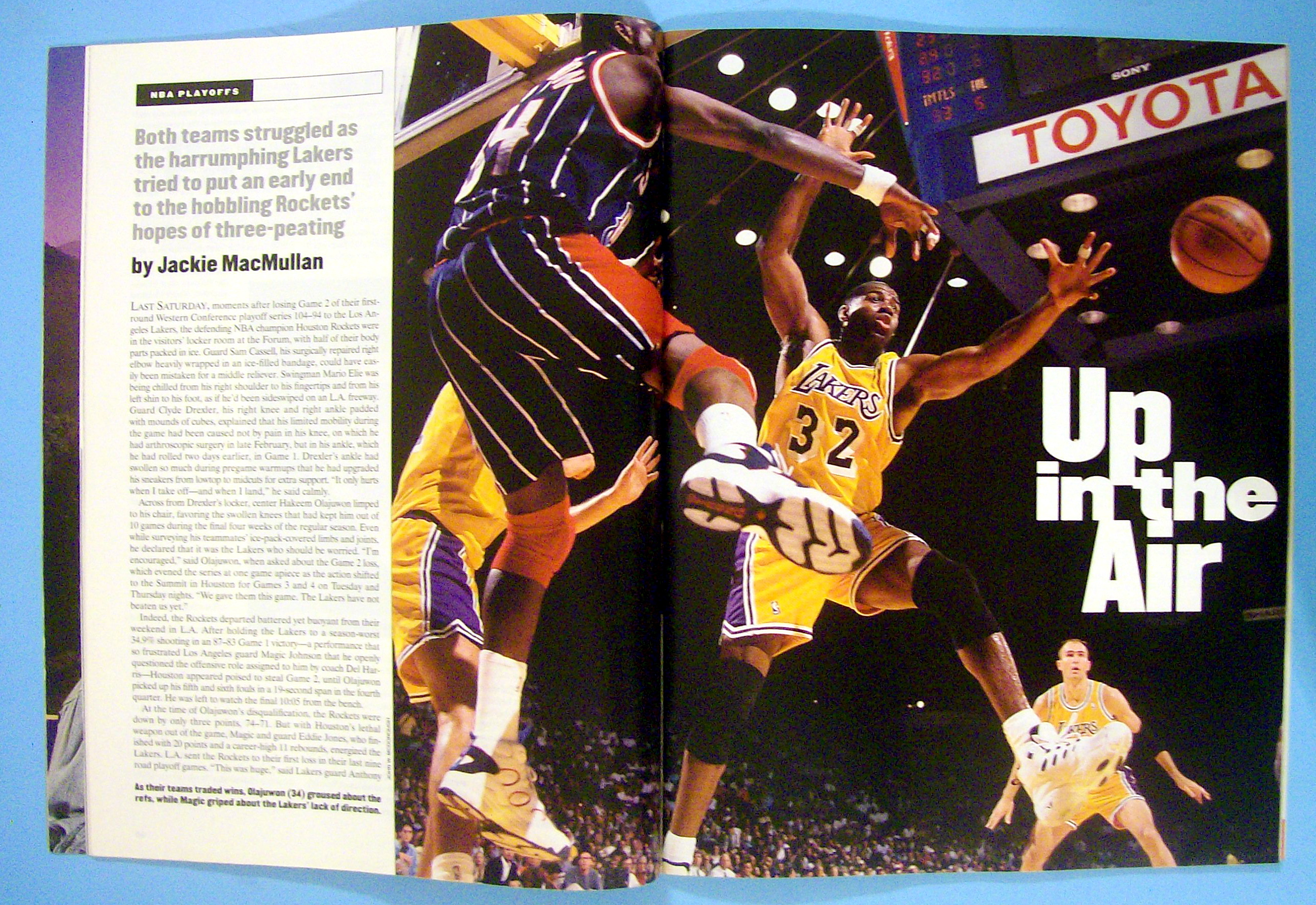Sports Illustrated Magazine-May 6, 1996-Albert Belle
