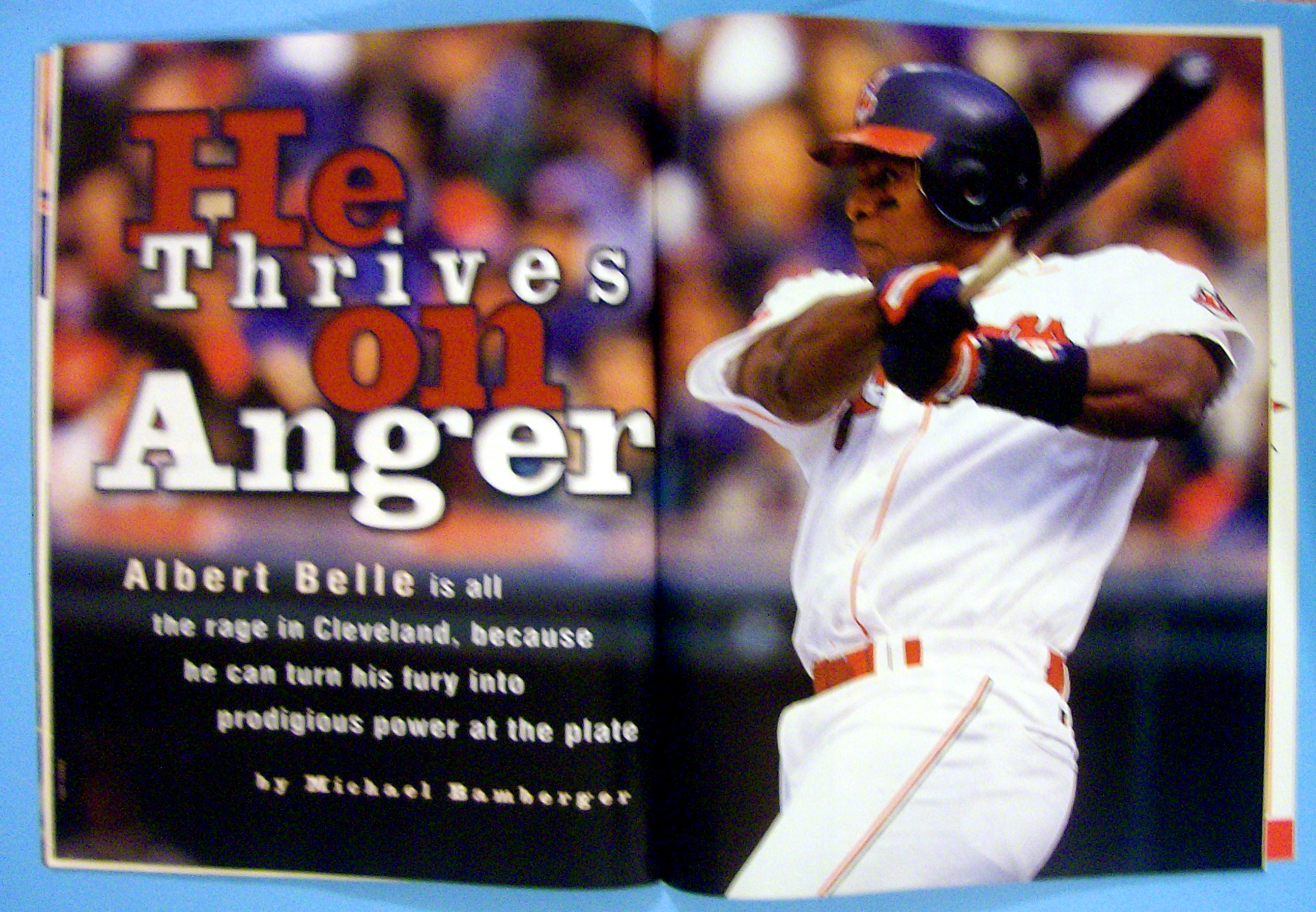 Sports Illustrated Magazine-May 6, 1996-Albert Belle