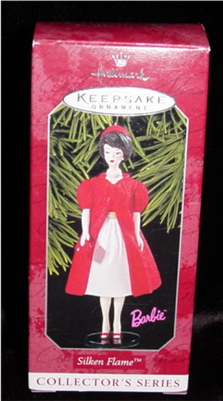 Silken Flame Barbie Hallmark Ornament