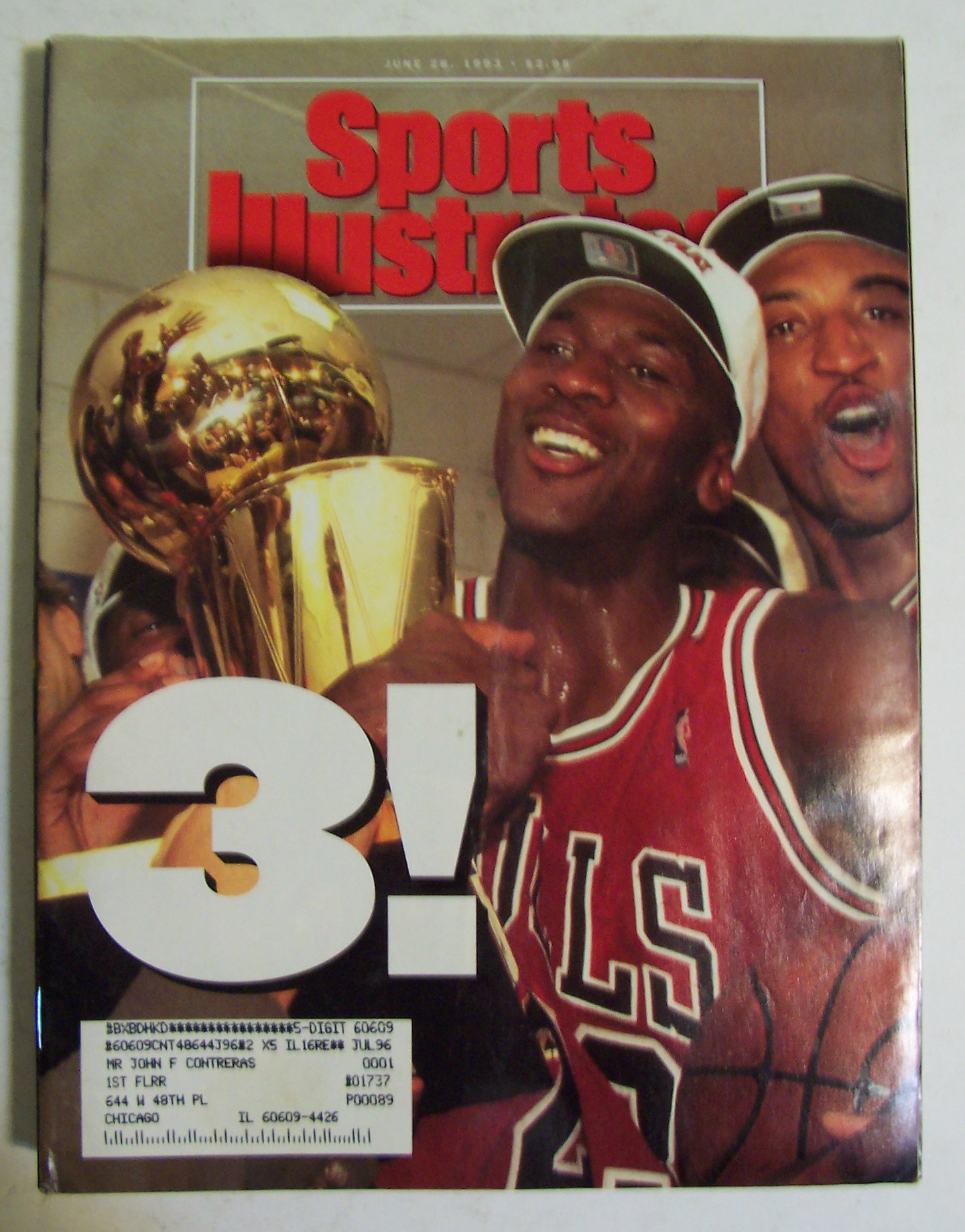 Sports Illustrated Magazine-June 28, 1993-Jordan/Pippen