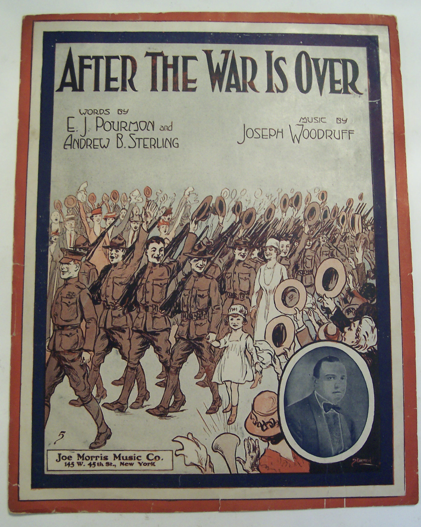 Sheet Music of 1918 After The War Is Over/Starmer Cover