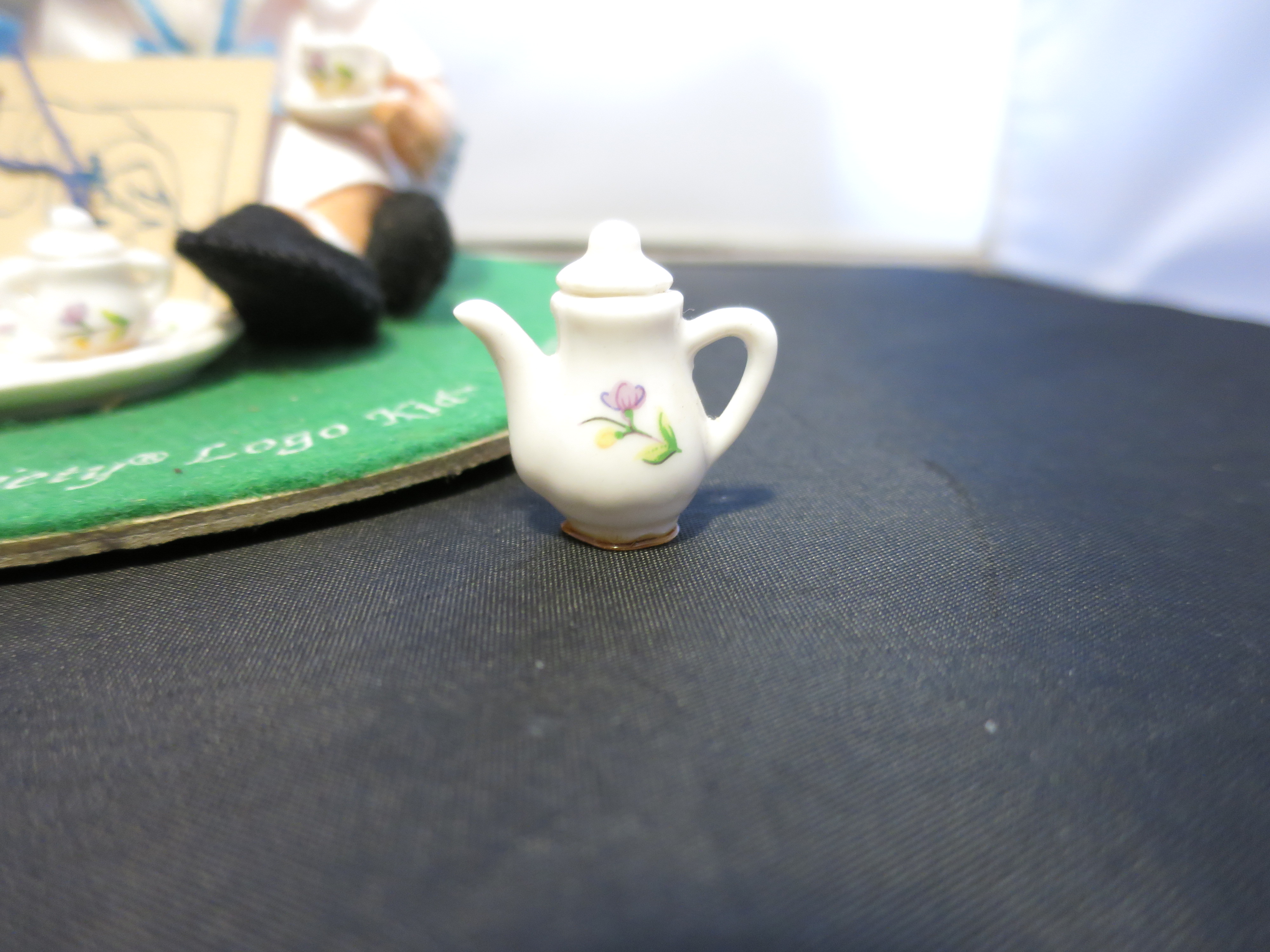 Annalee Doll Society Logo Kid 1997-98 called Tea Time