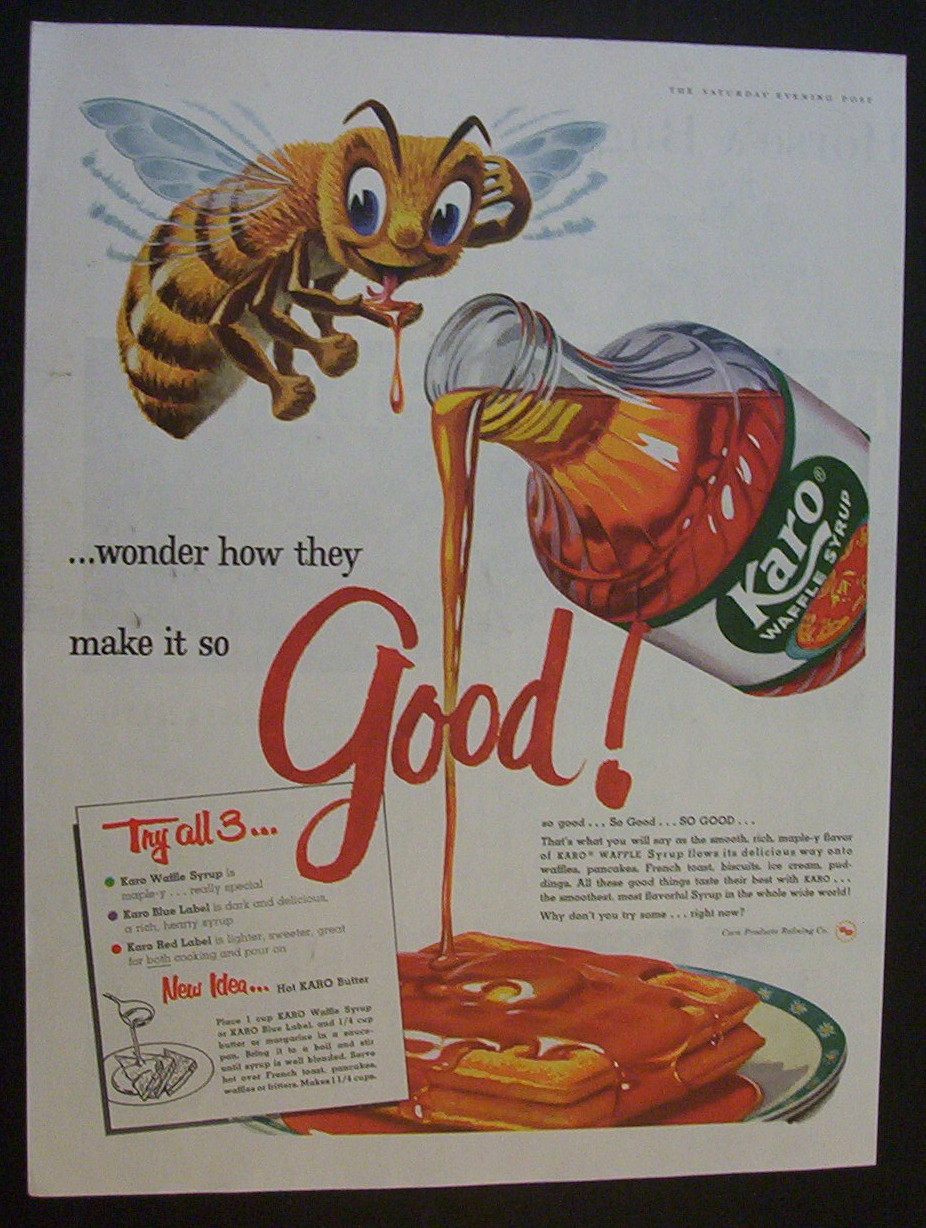 1958  Karo  Syrup