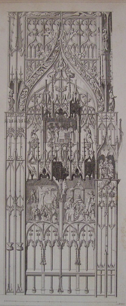 Stalles, Dans La Cathedrale D'Amiens