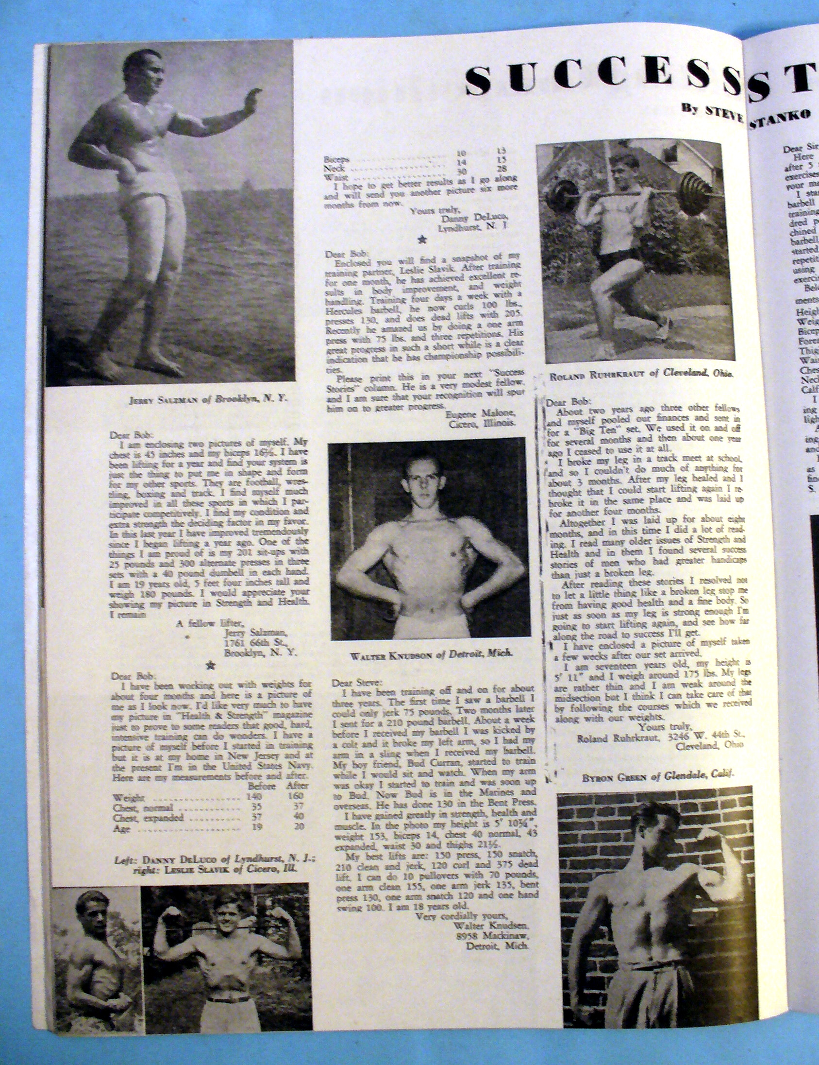 Strength & Health Magazine, April 1943 - John Grimek