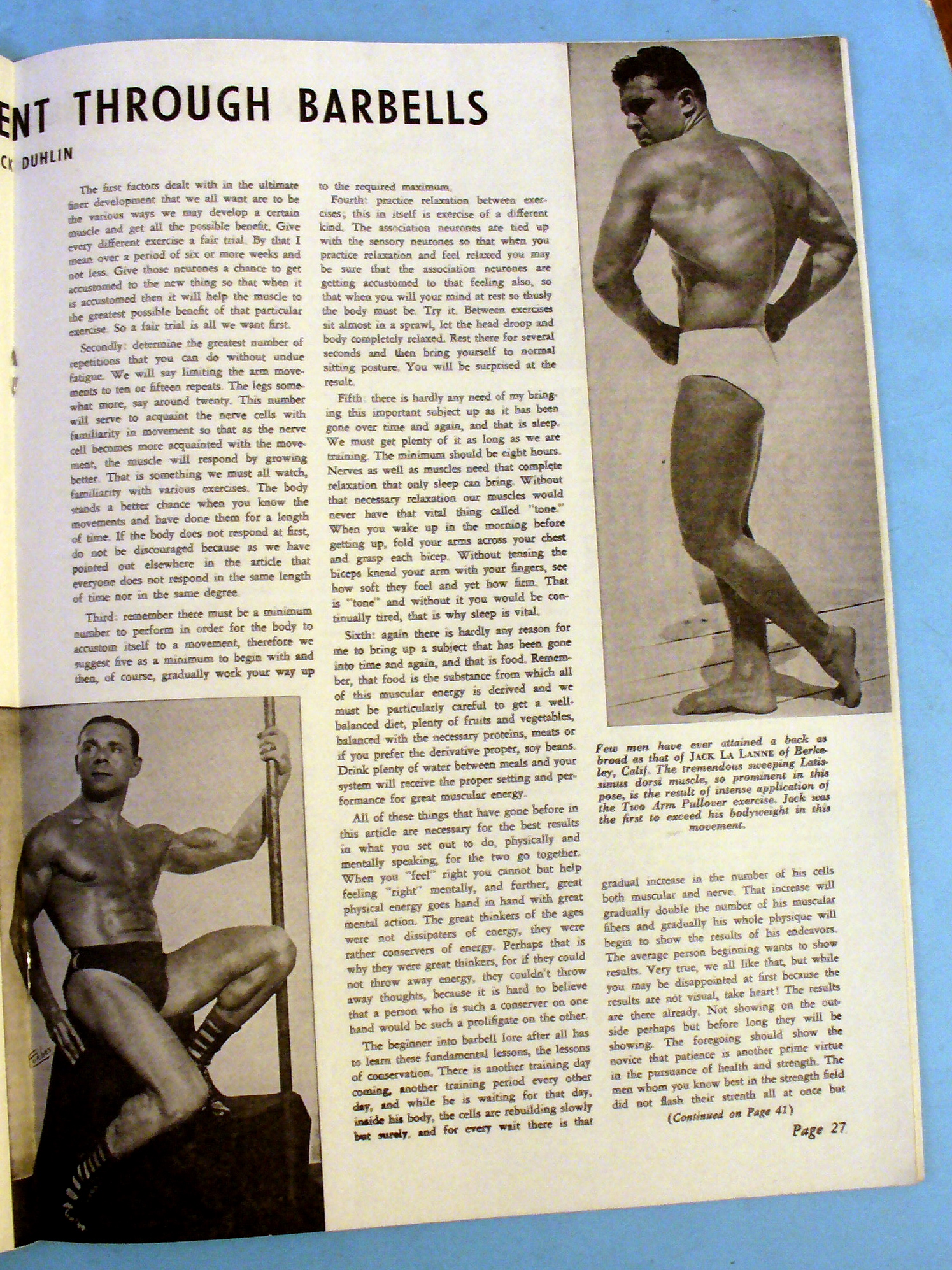 Strength & Health Magazine, April 1943 - John Grimek