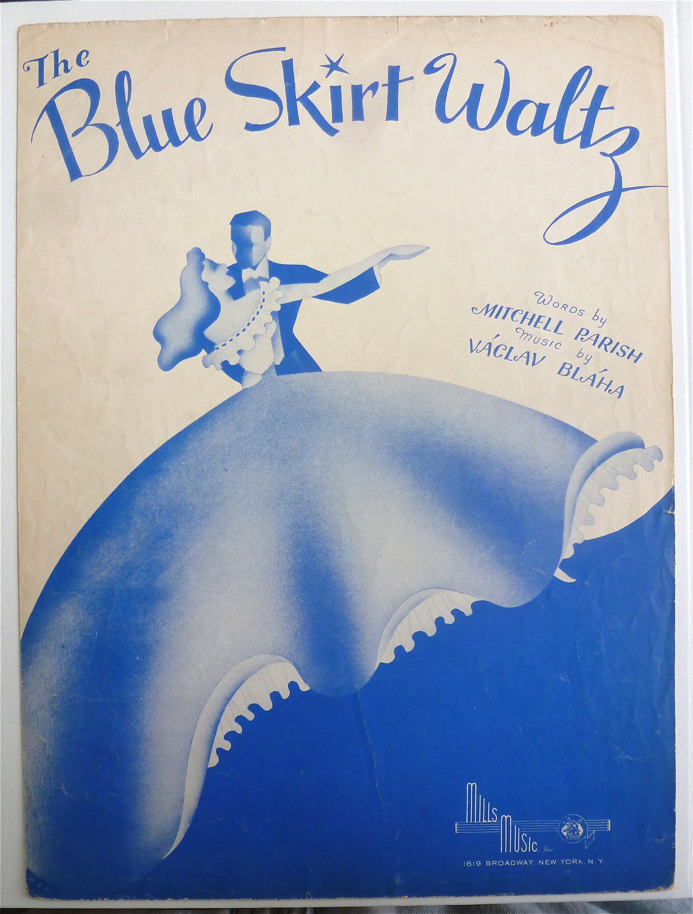 Sheet Music For 1948 The Blue Skirt Waltz
