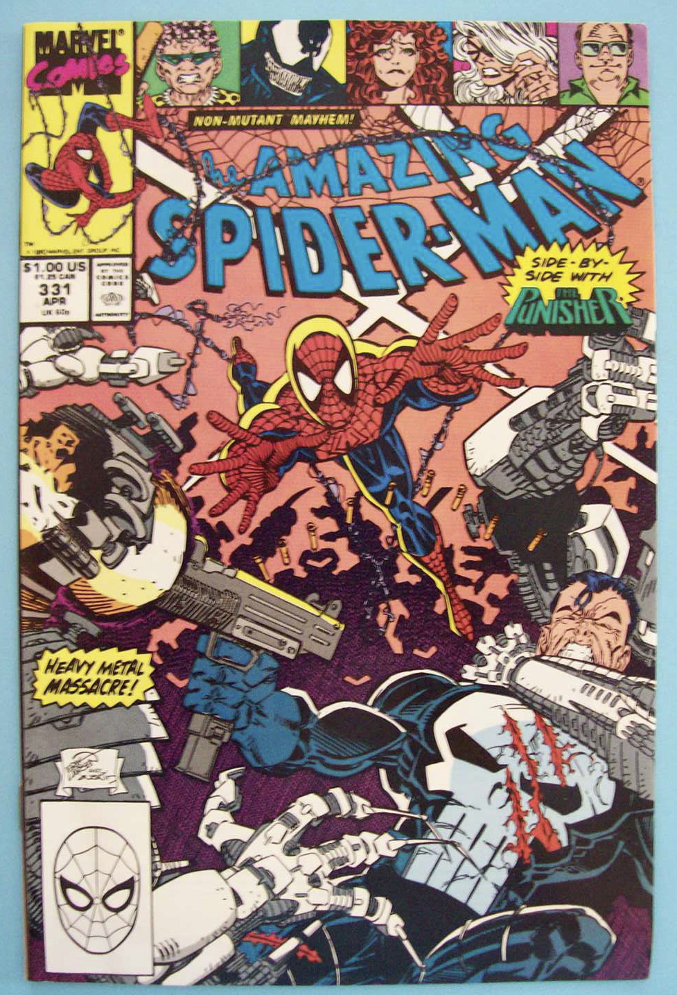 Spider-Man Comics - April 1990 - The Death Standard