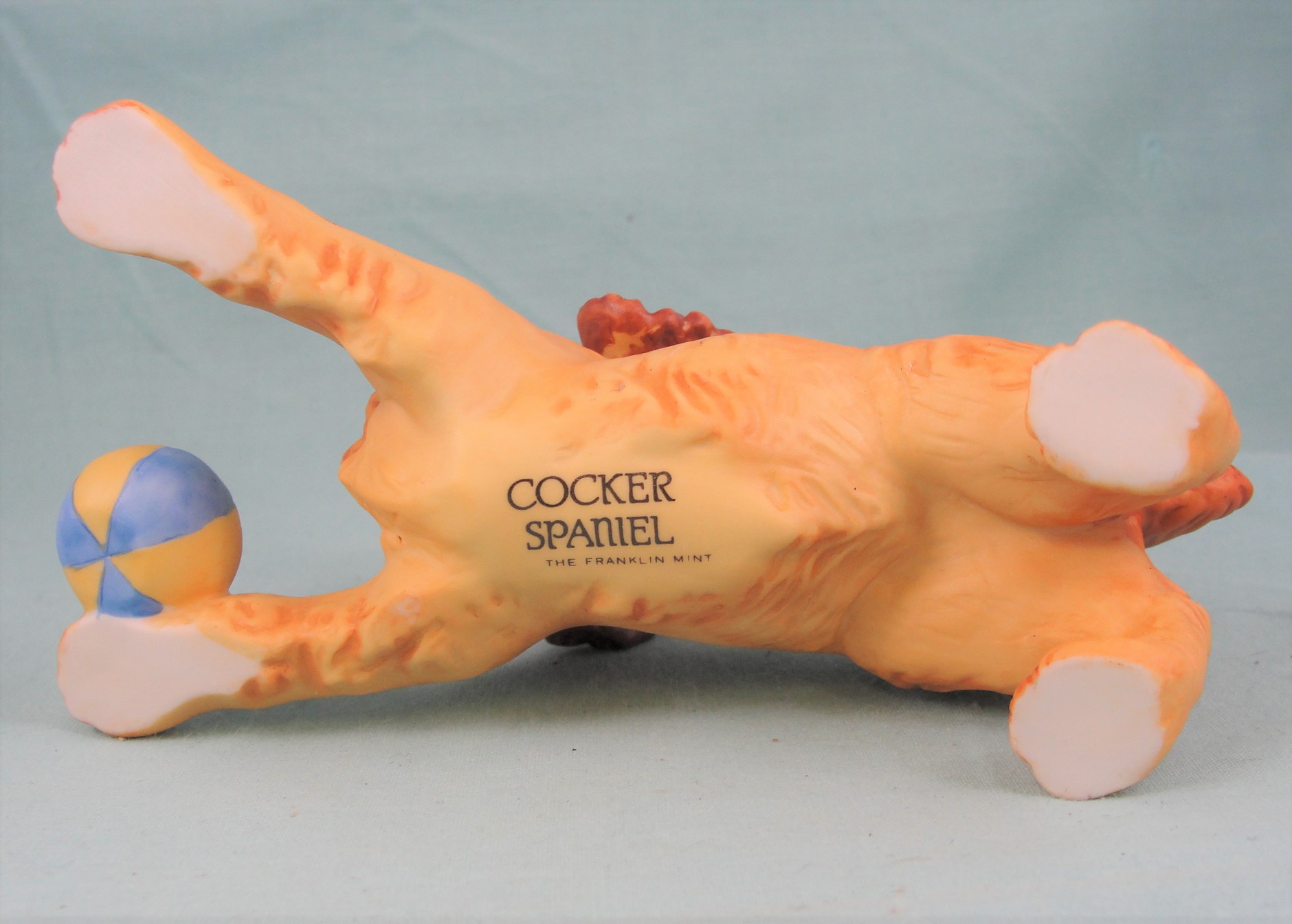 Franklin Mint Porcelain Cocker Spaniel
