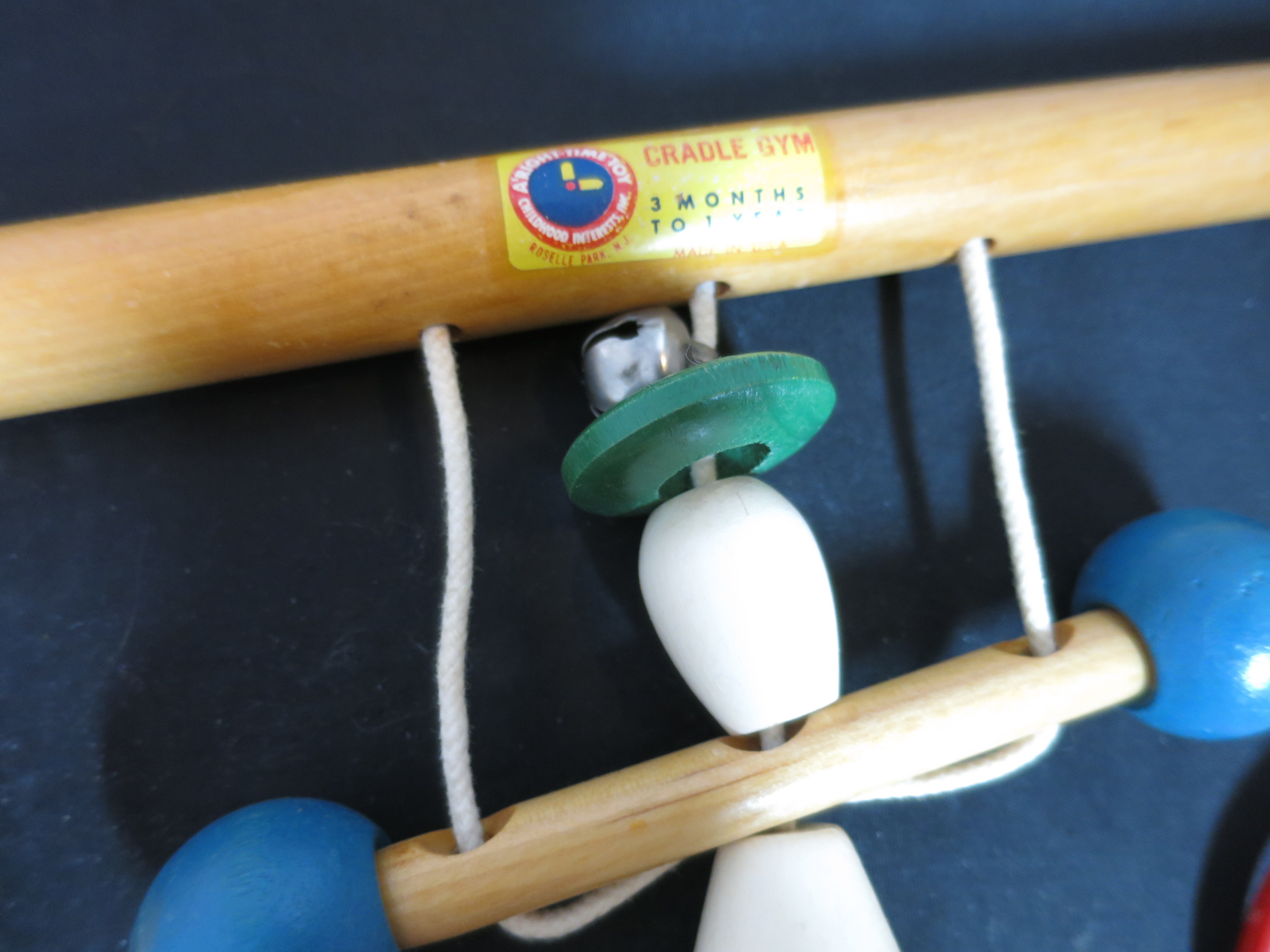 Cradle Gym A Right Time Toy Childhood Interest Inc. Wooden
