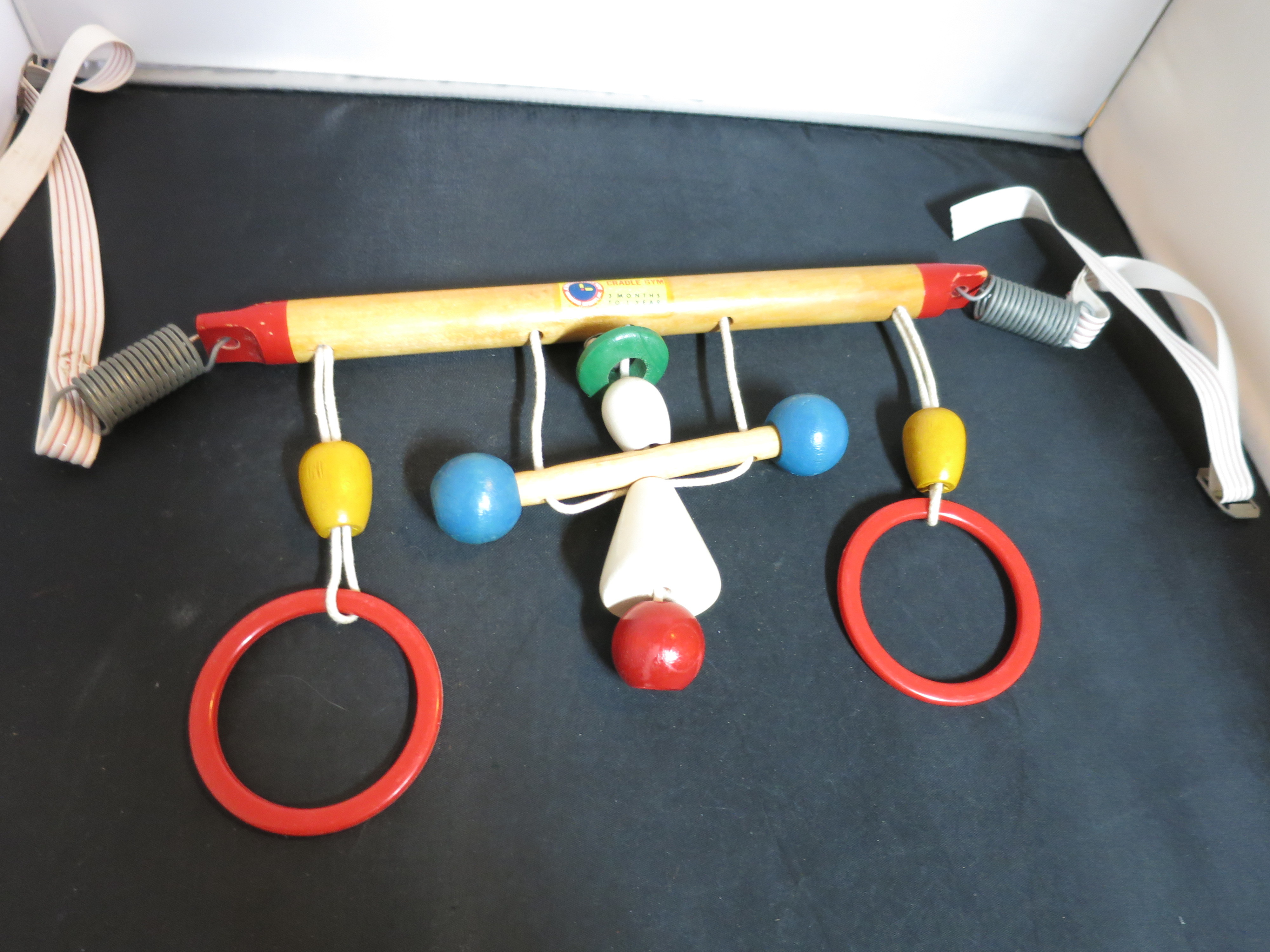 Cradle Gym A Right Time Toy Childhood Interest Inc. Wooden