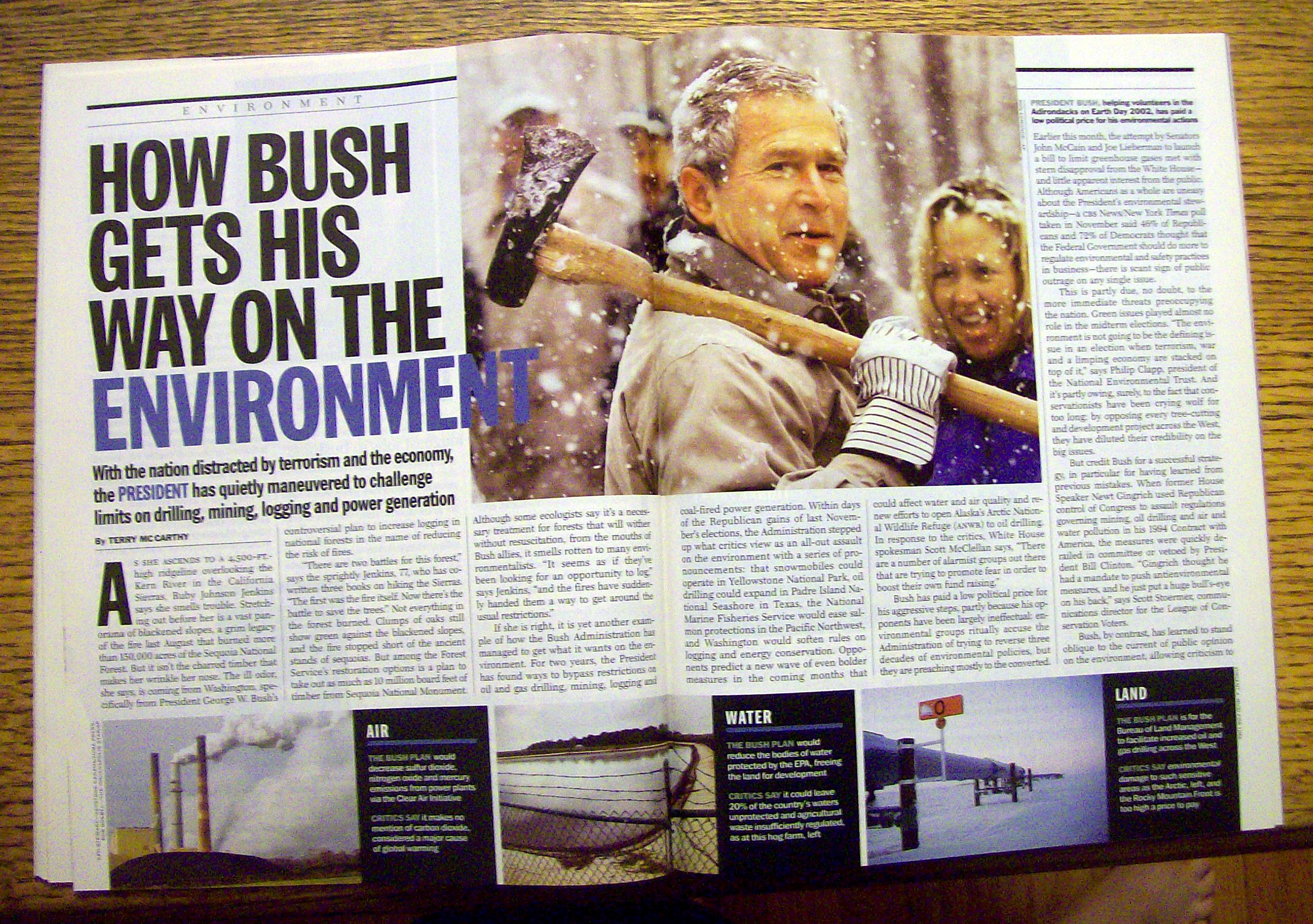 Time Magazine January 27, 2003 Donald Rumsfeld