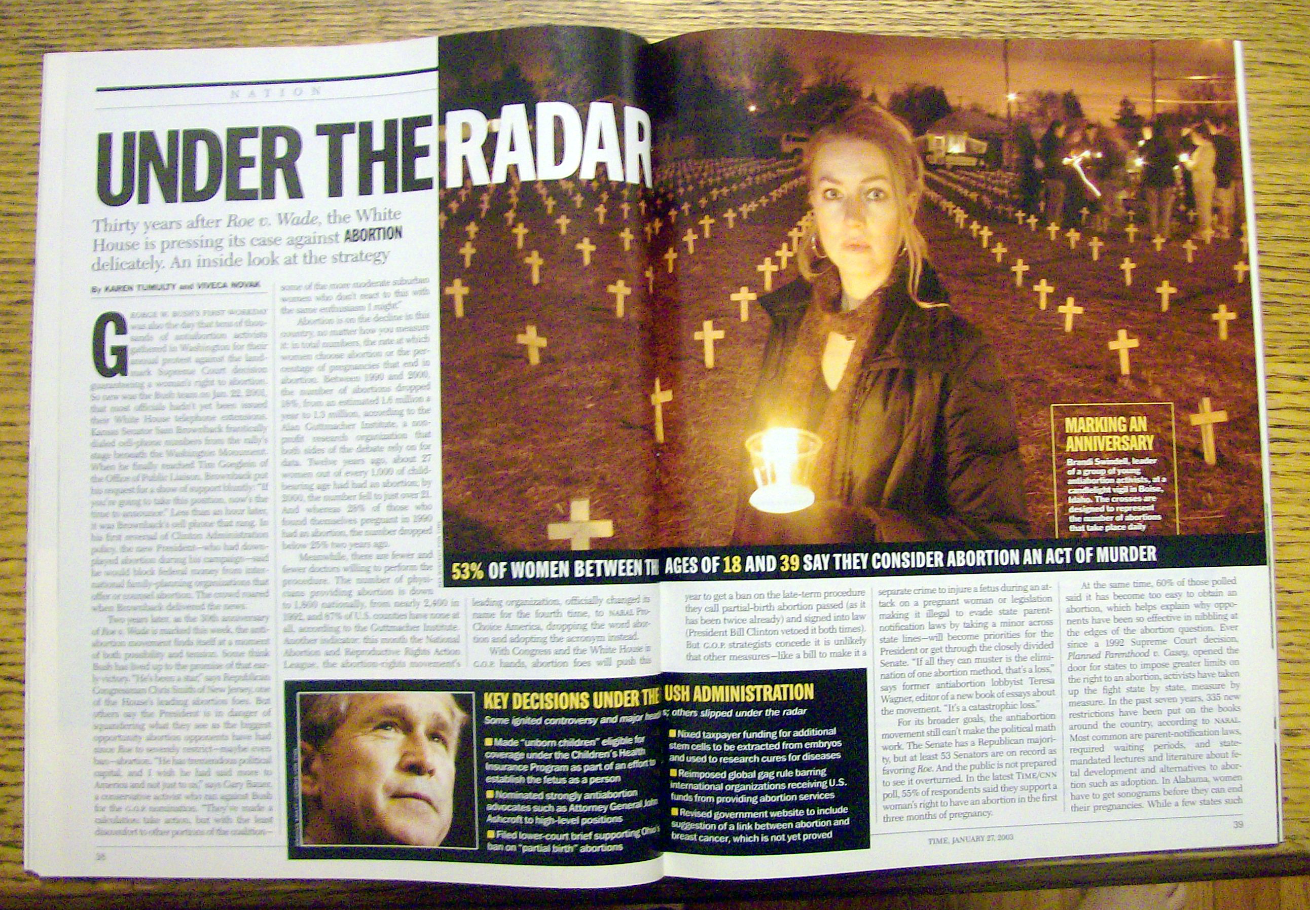 Time Magazine January 27, 2003 Donald Rumsfeld