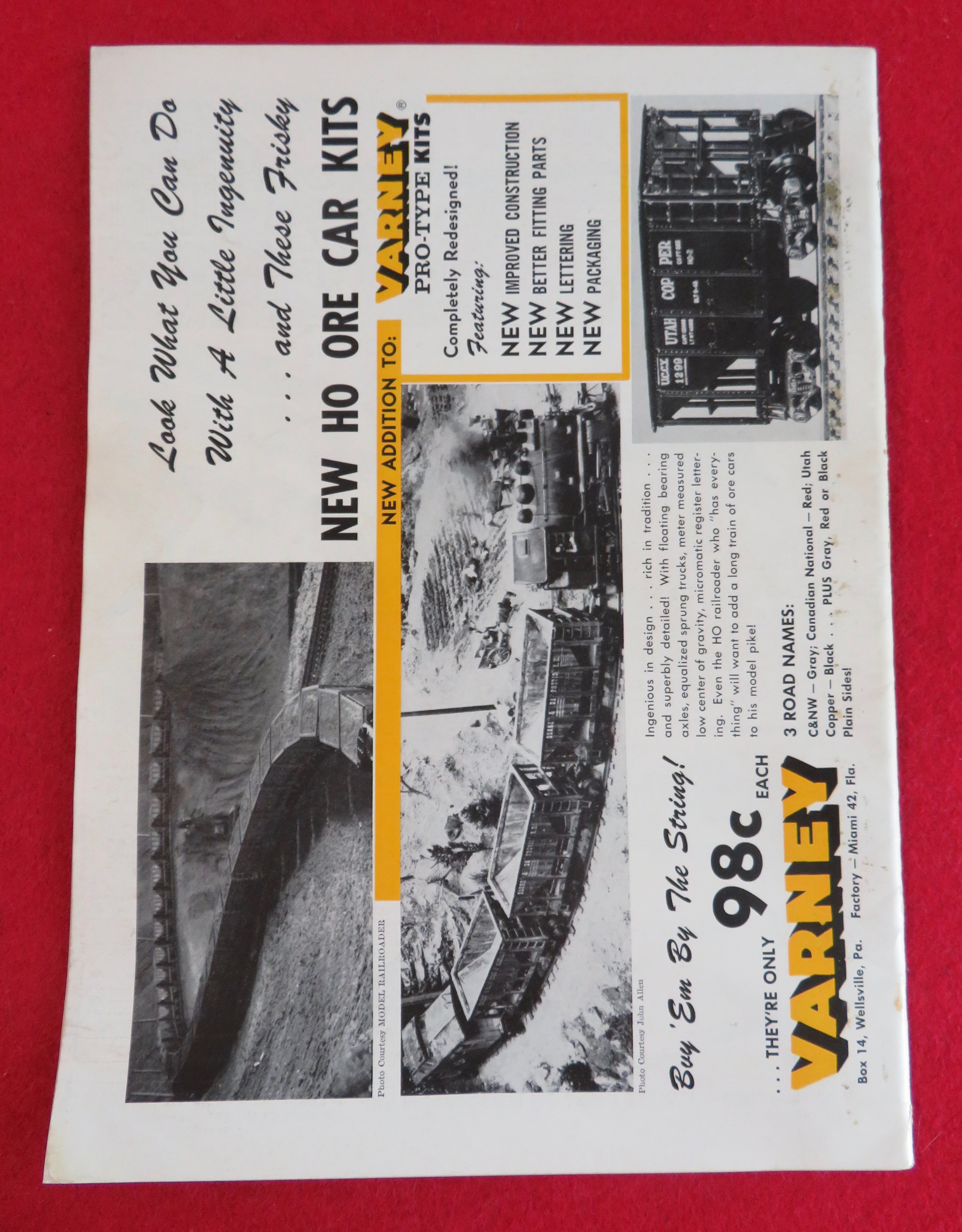 Model Railroader Magazine April 1960