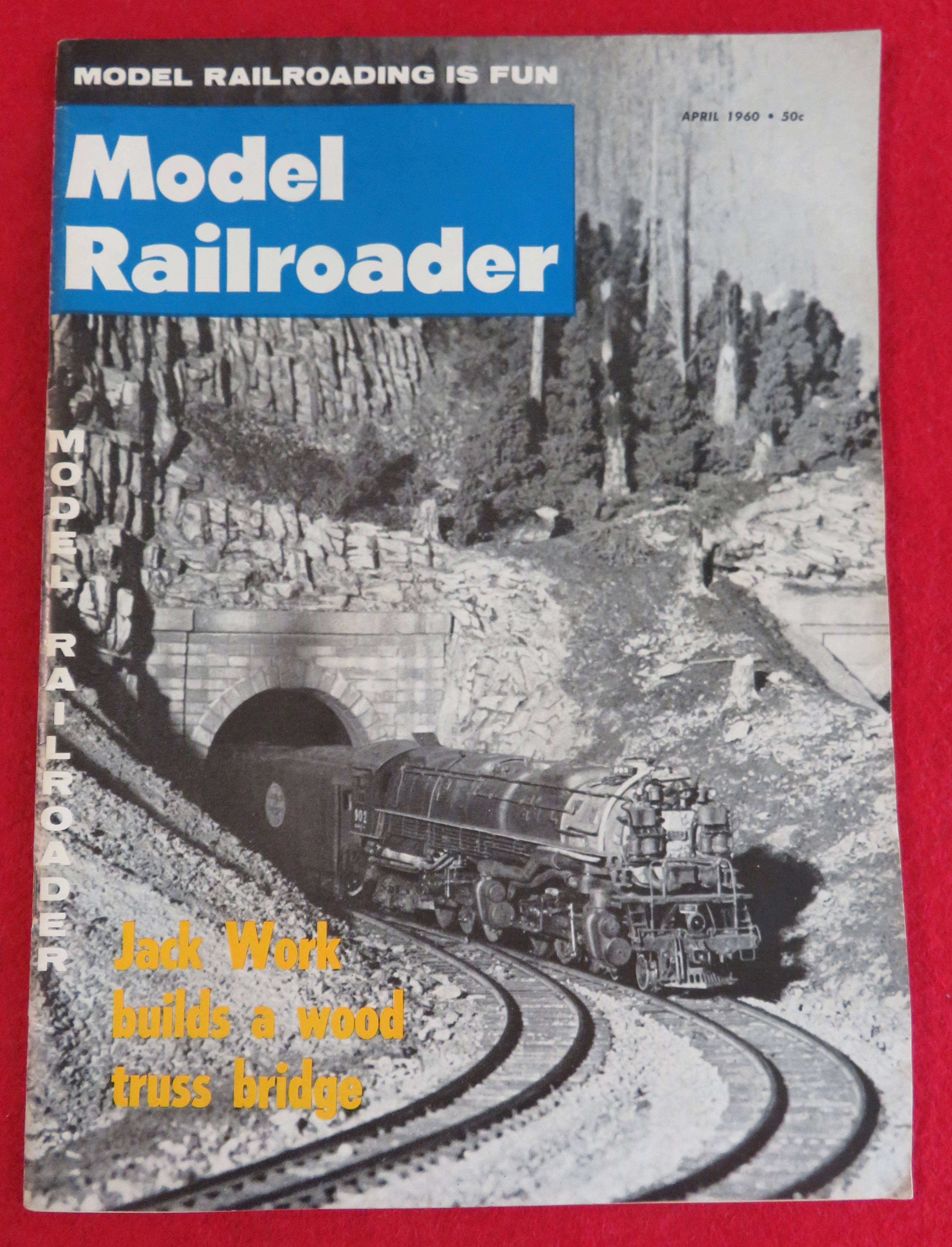 Model Railroader Magazine April 1960