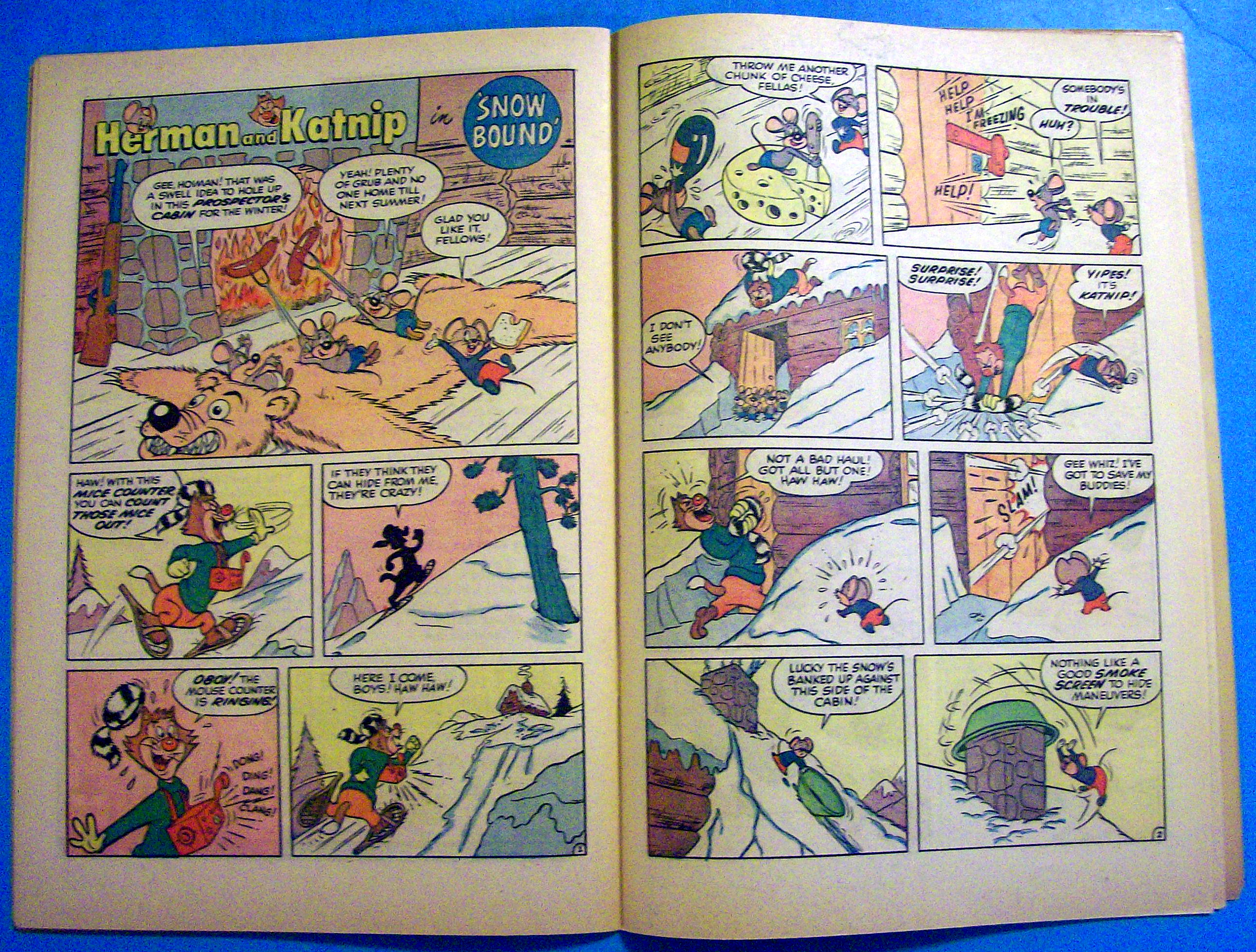 Herman And Katnip Comic #41 February 1961 The Wind Up
