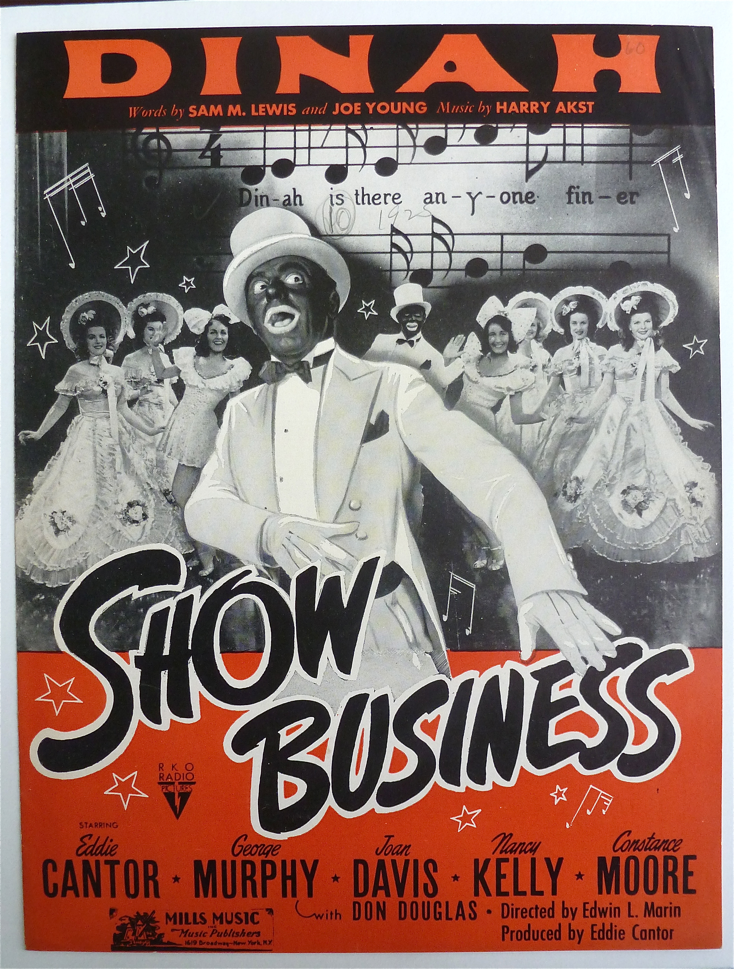Sheet Music For 1953 Dinah