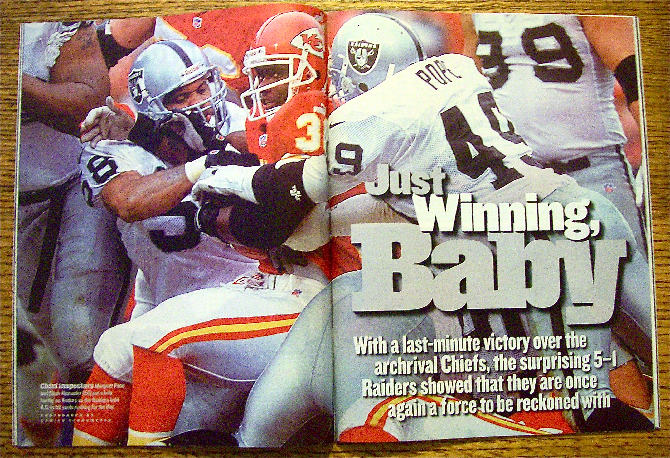 Sport Illustrated Magazine October 23, 2000 Rich Gannon