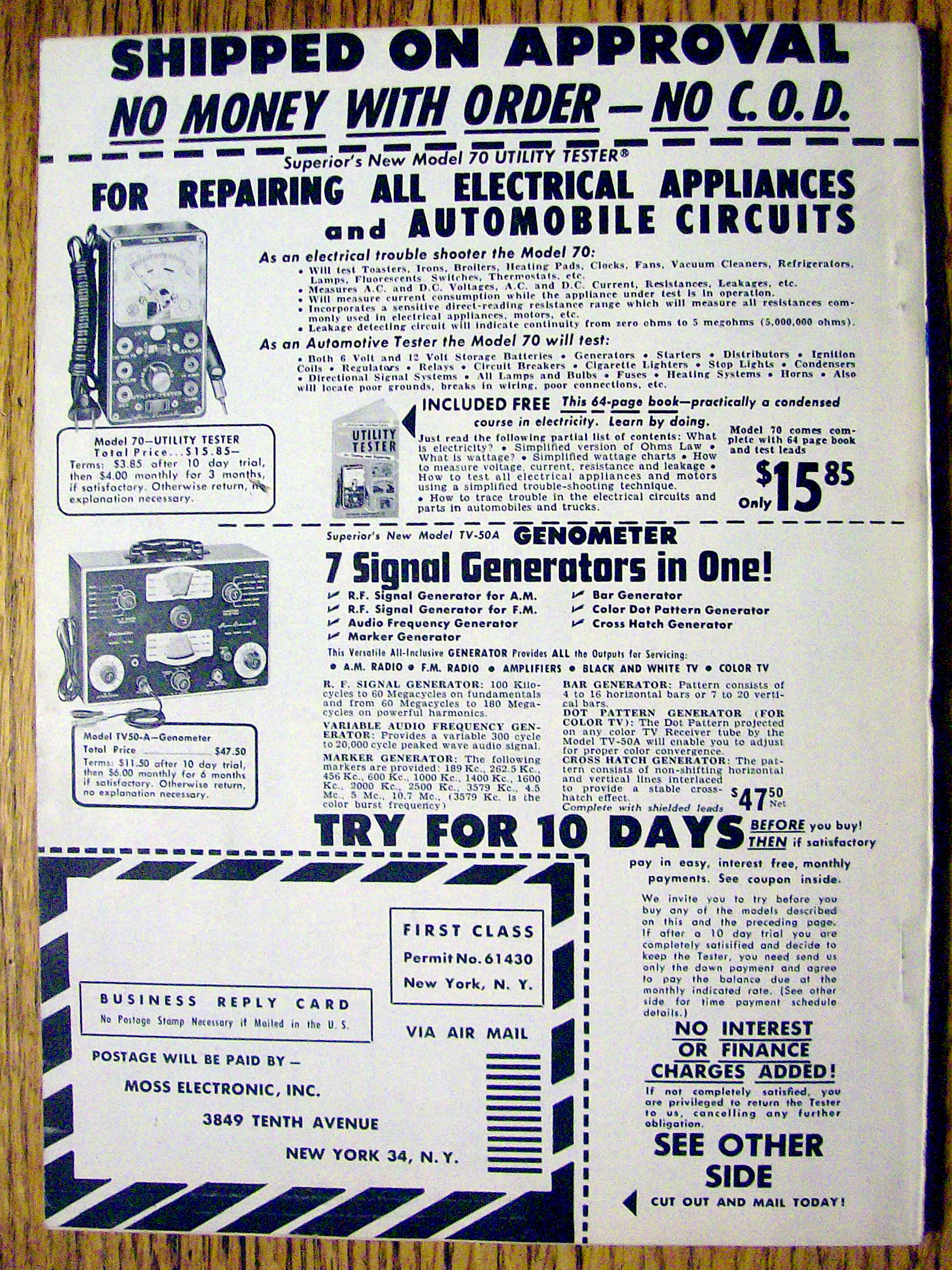 Popular Electronics November 1961 CB Goes On TV