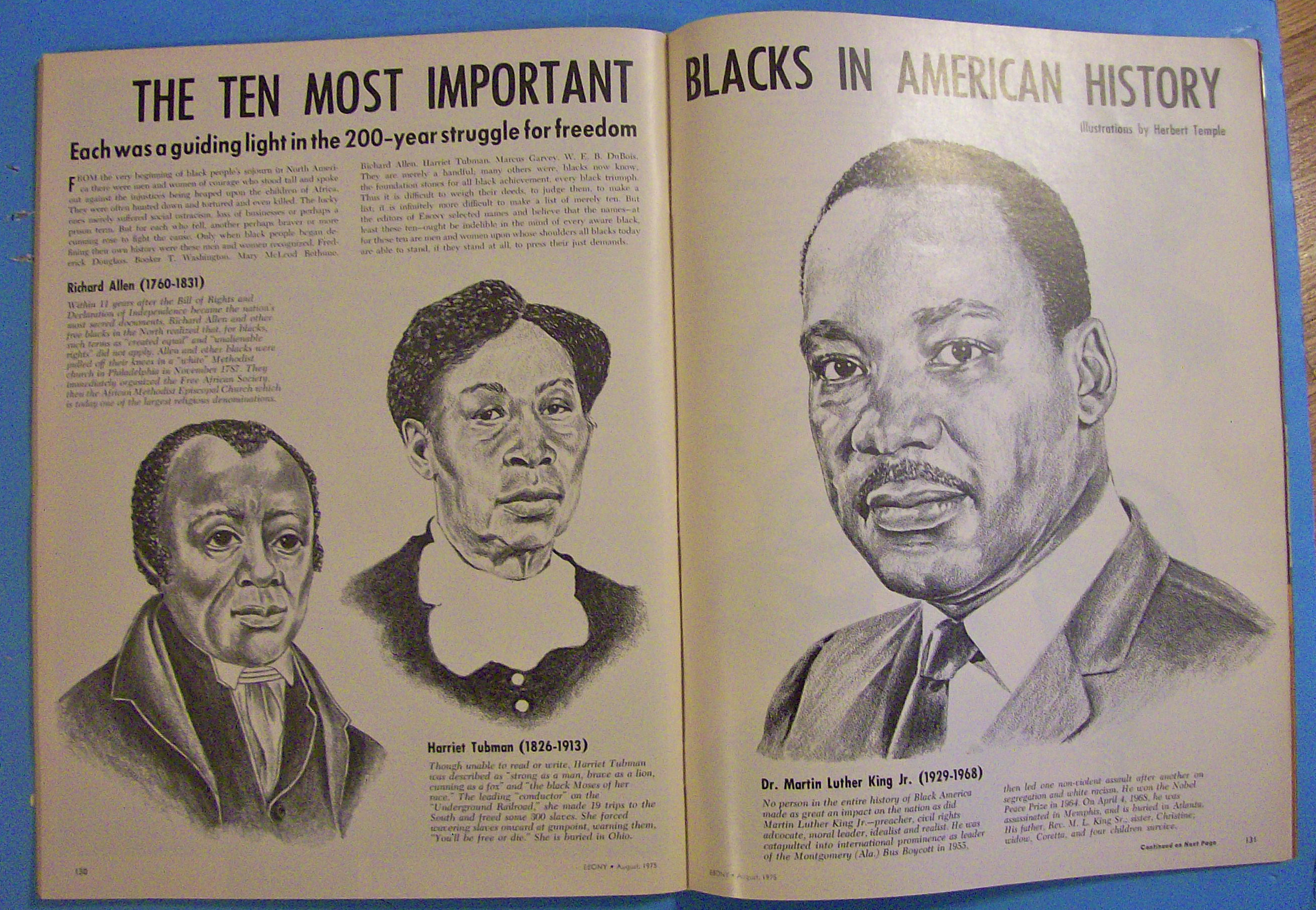 Ebony Magazine-August 1975-200 Years Of Black