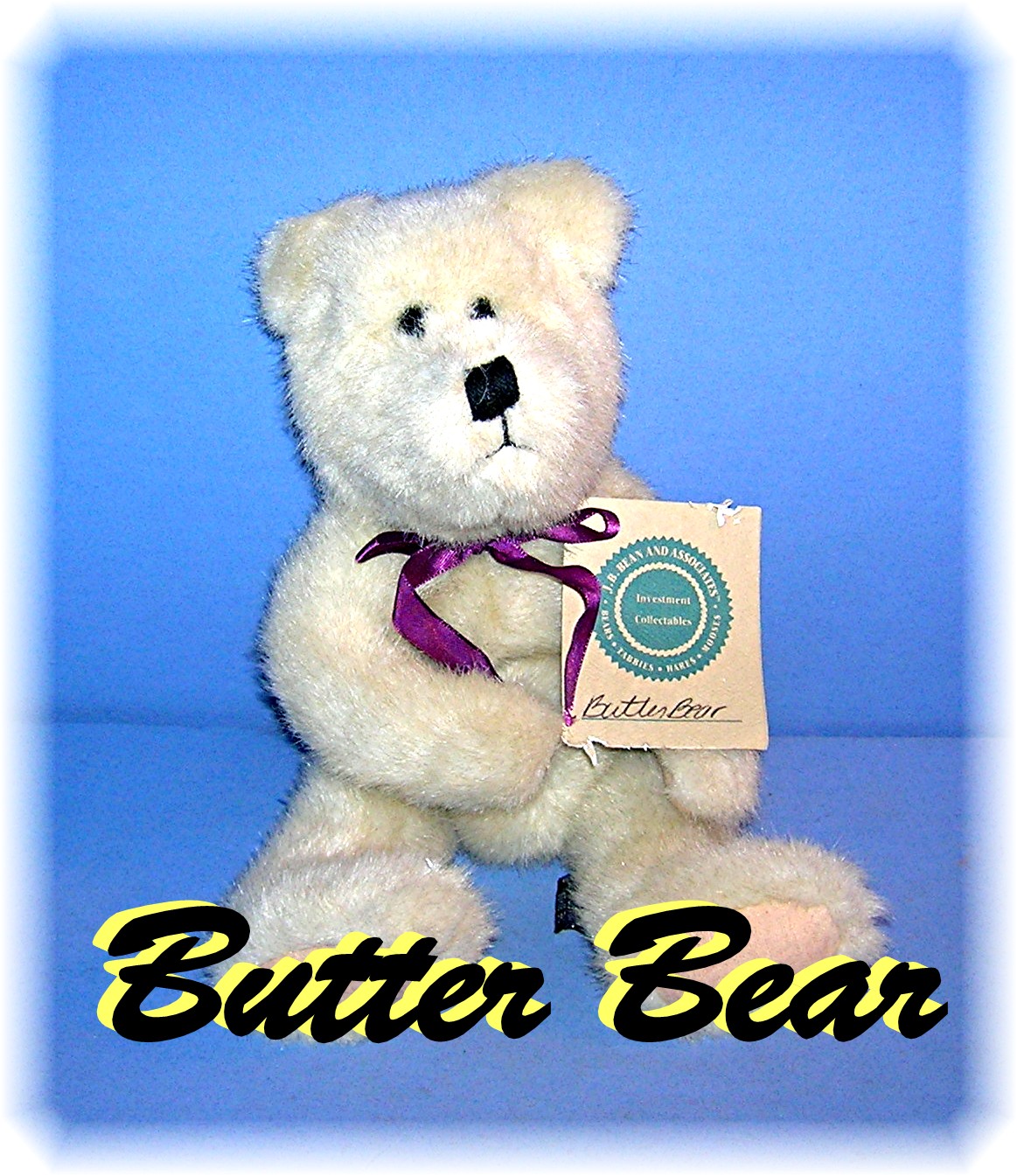 Boyds 11 Inch White Butter Bear