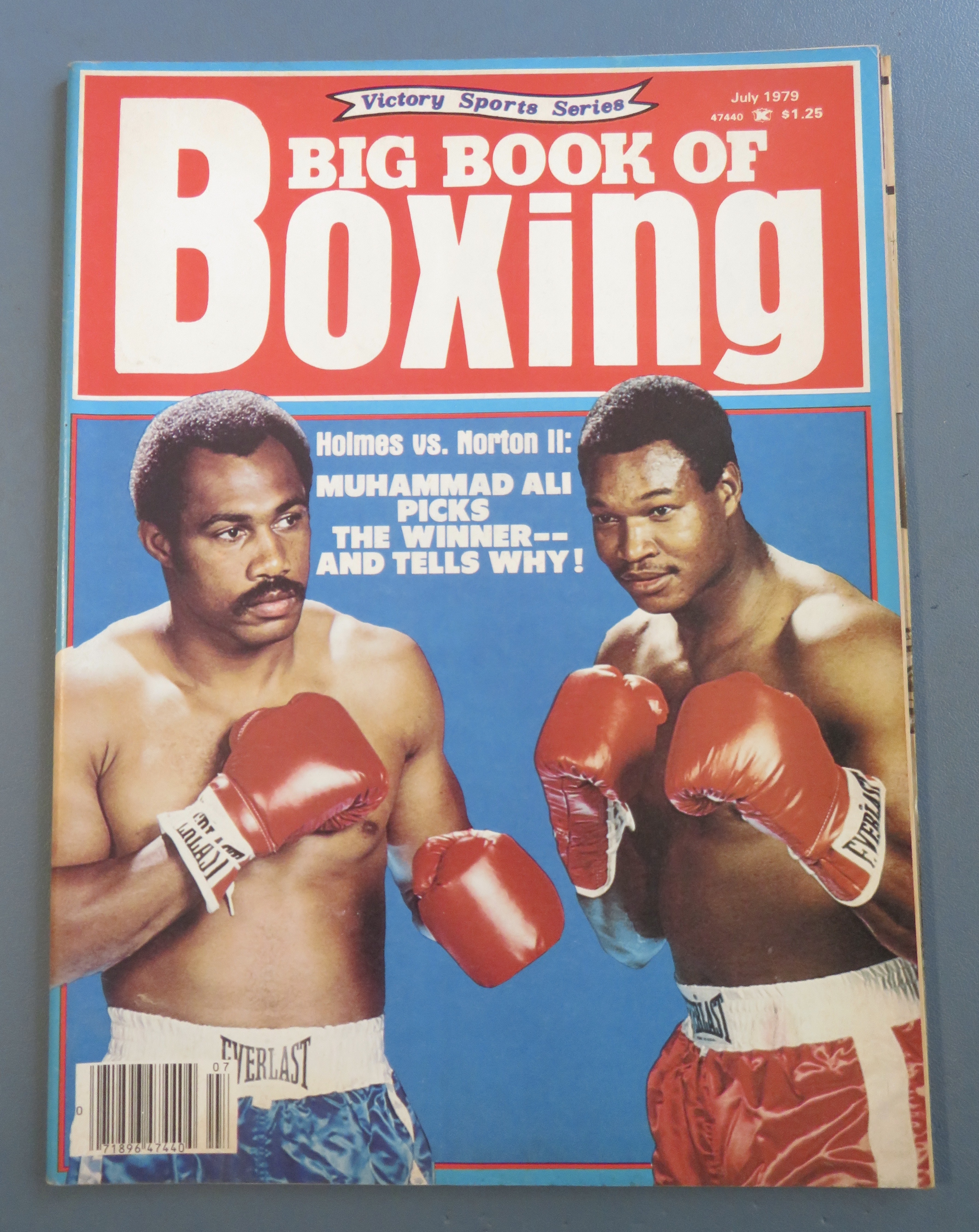 Big Book Of Boxing Magazine July 1979 Holmes vs Norton