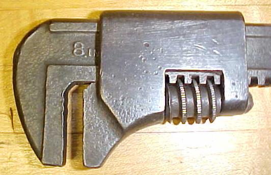 Frank Mossberg 8 inch Adjustable Auto Wrench