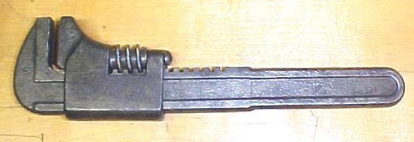 Frank Mossberg 8 inch Adjustable Auto Wrench