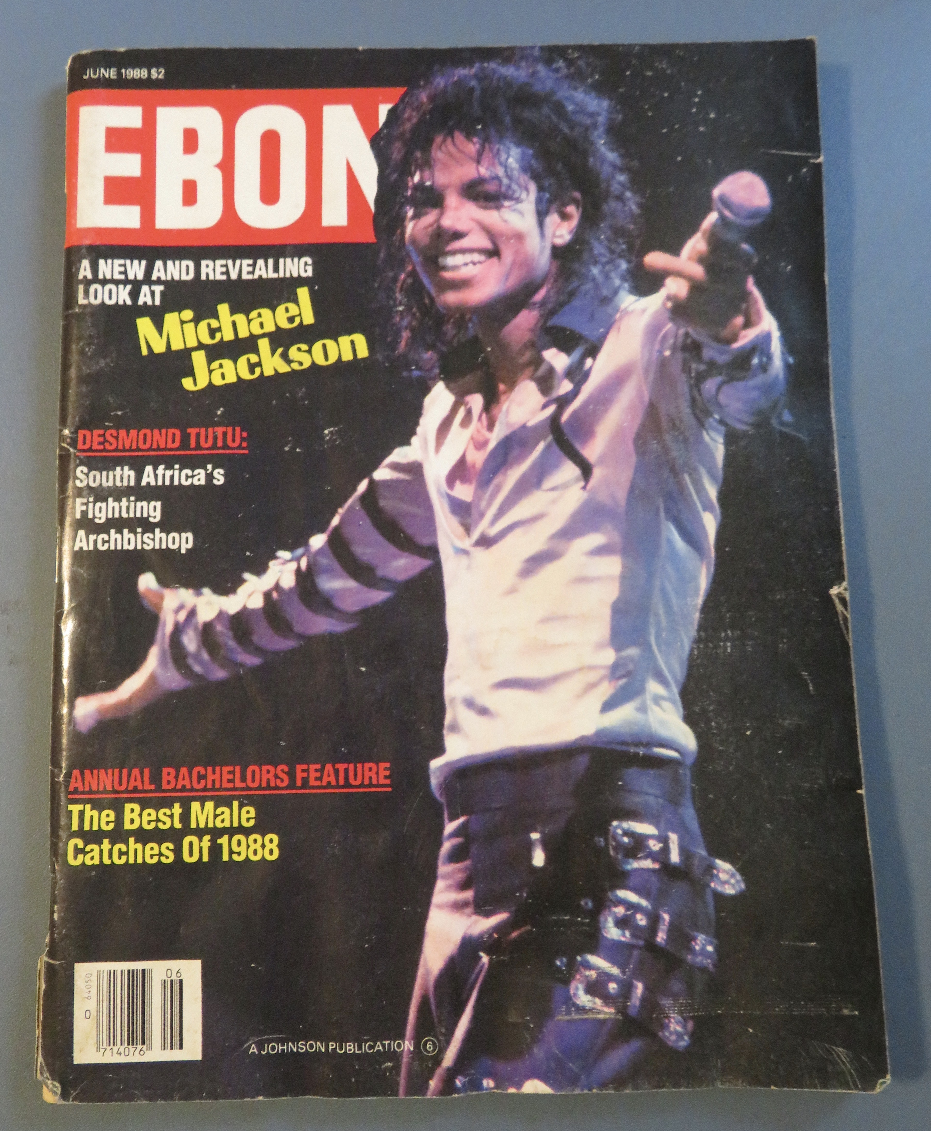 Ebony Magazine June 1988 Michael Jackson