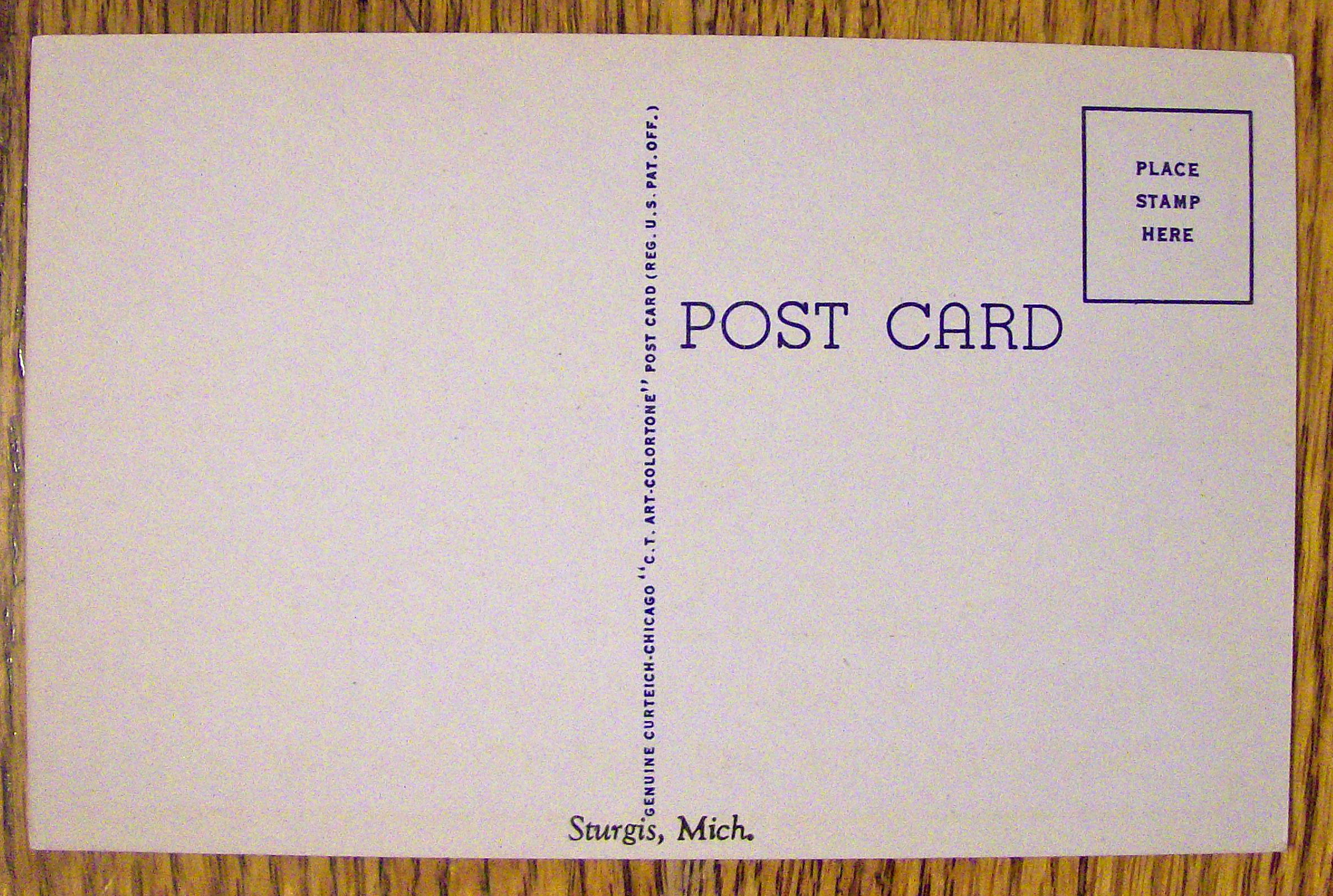 Men Staring At A Woman In Ocean Postcard