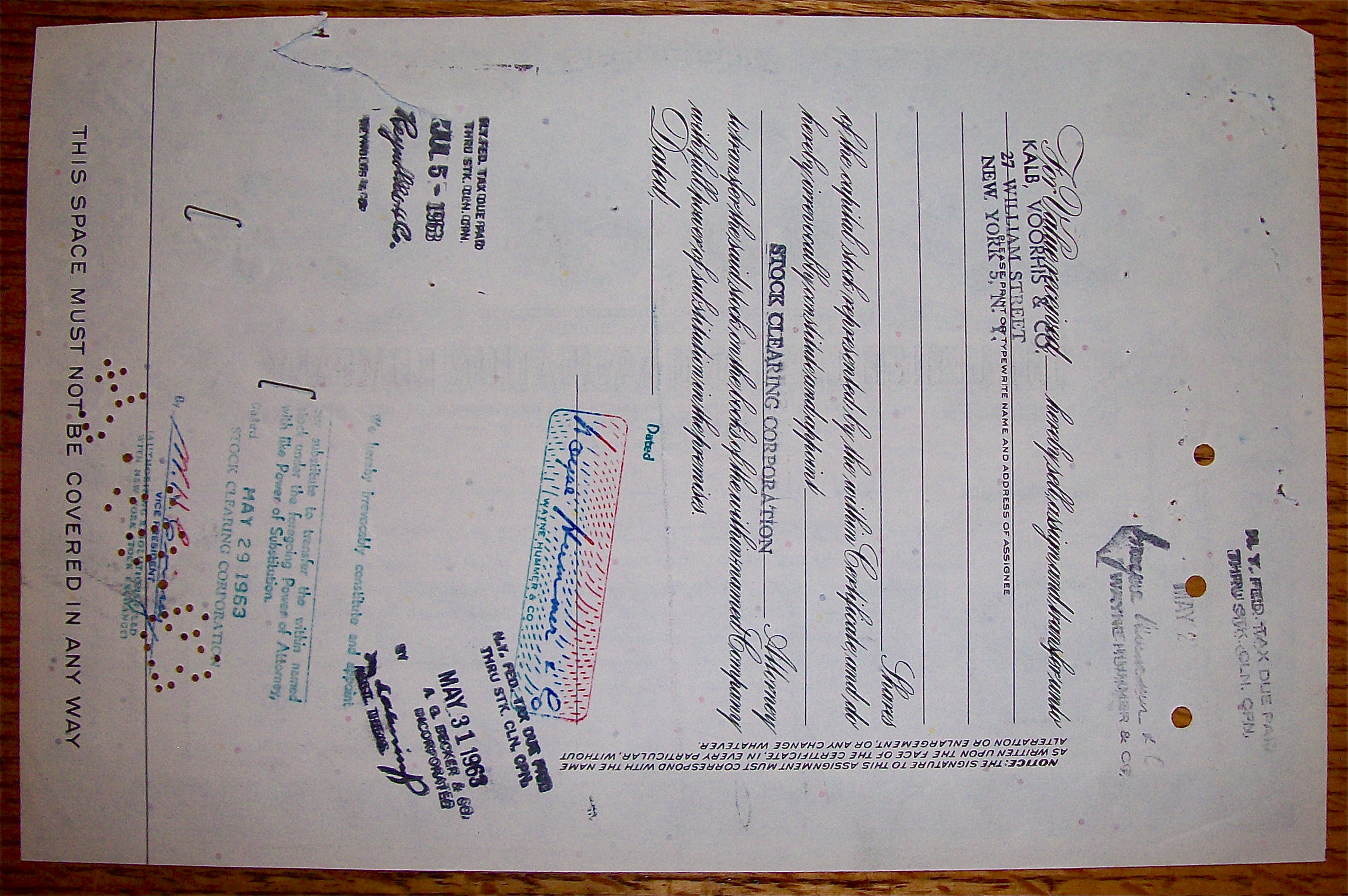 1962 LeHigh Coal & Navigation Company Stock Certificate