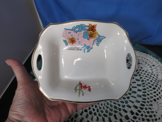 Canada Centennial From Sea to Sea Centennial 1867-1967 Dish