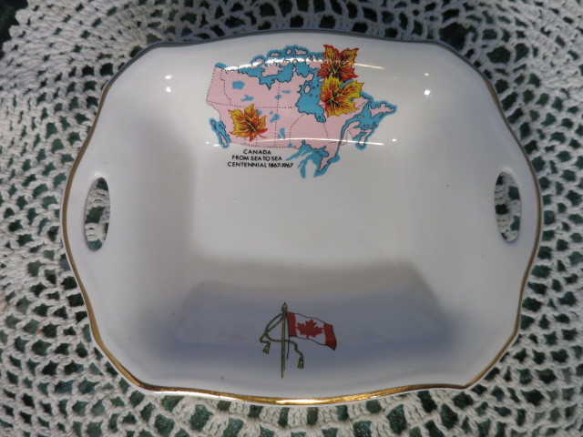 Canada Centennial From Sea to Sea Centennial 1867-1967 Dish