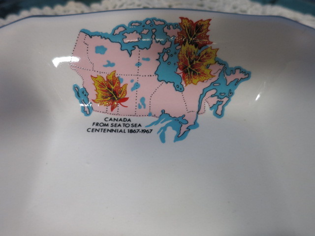 Canada Centennial From Sea to Sea Centennial 1867-1967 Dish