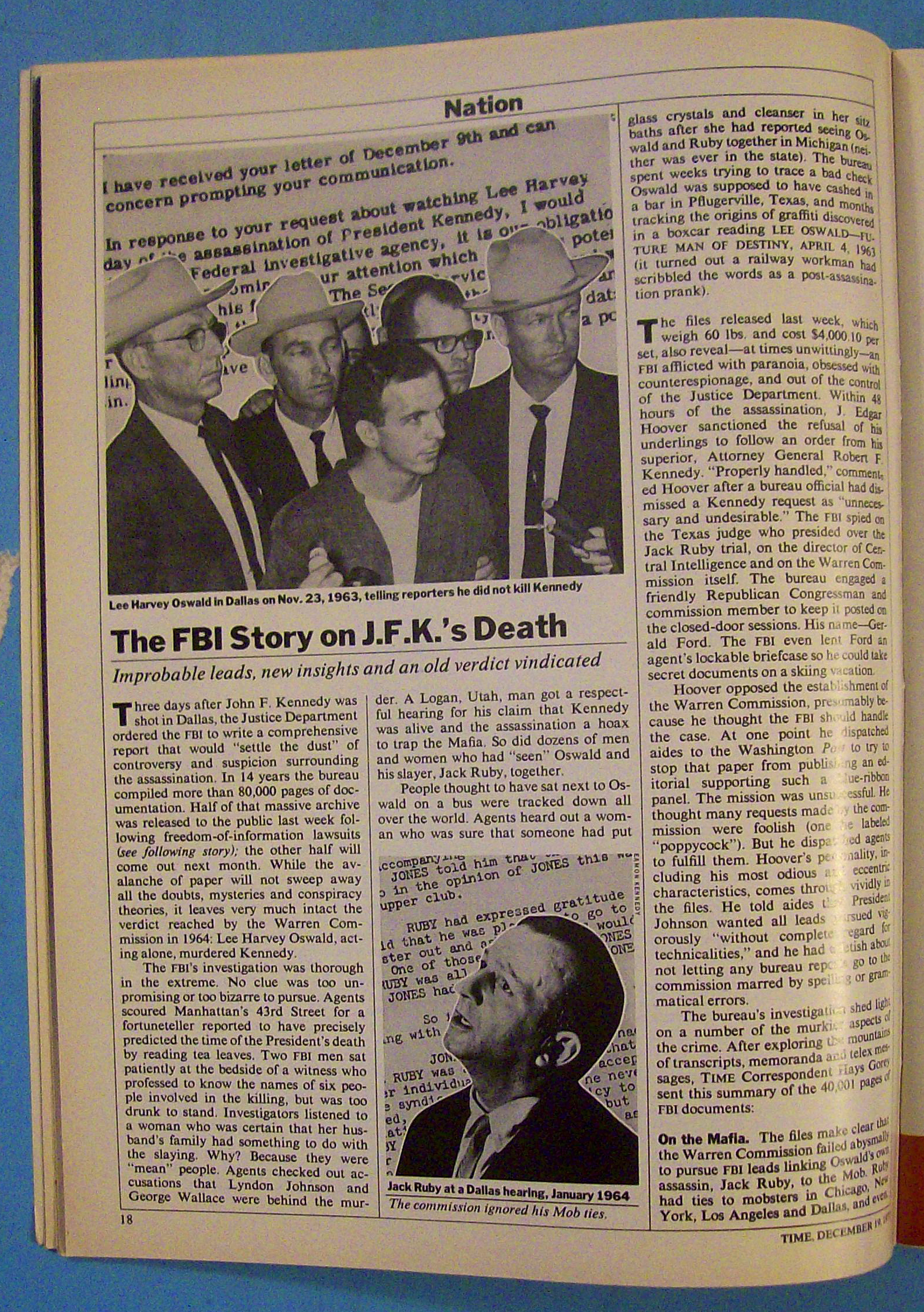 Time Magazine December 19, 1977 The Cooking Craze