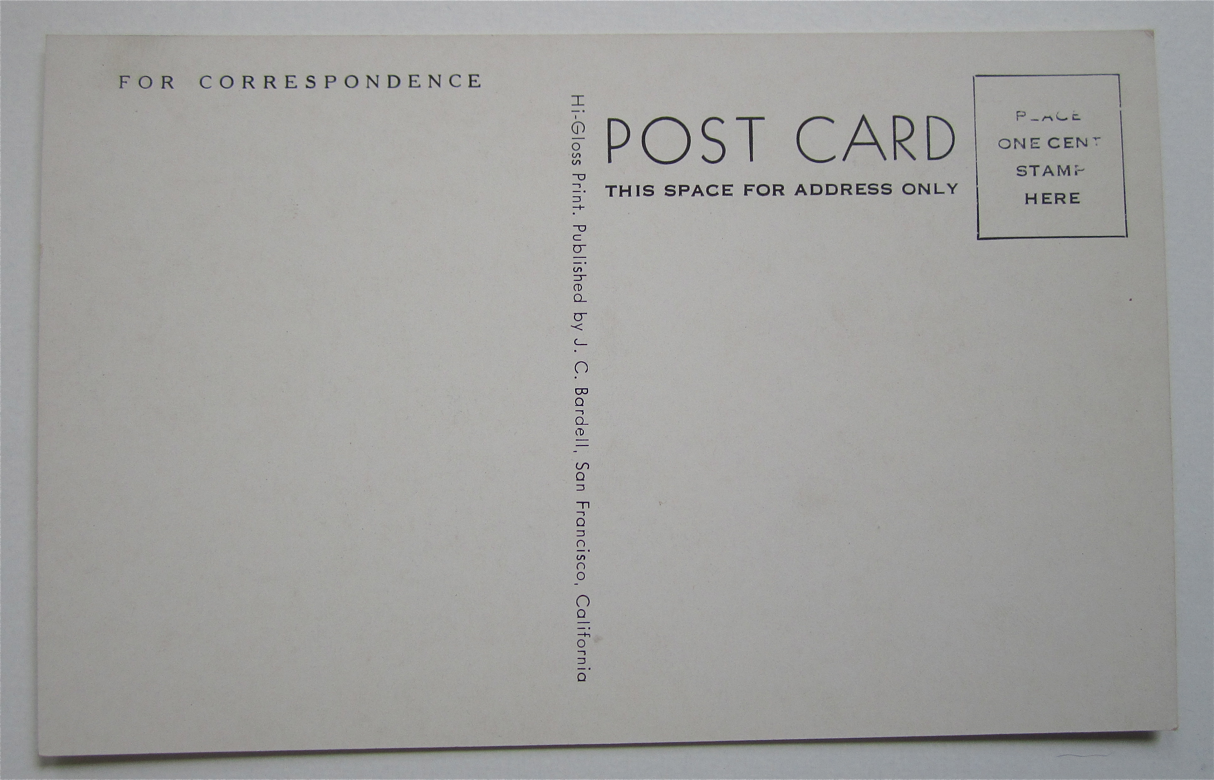 Portals Of The Past, Golden Gate Park, SF Postcard