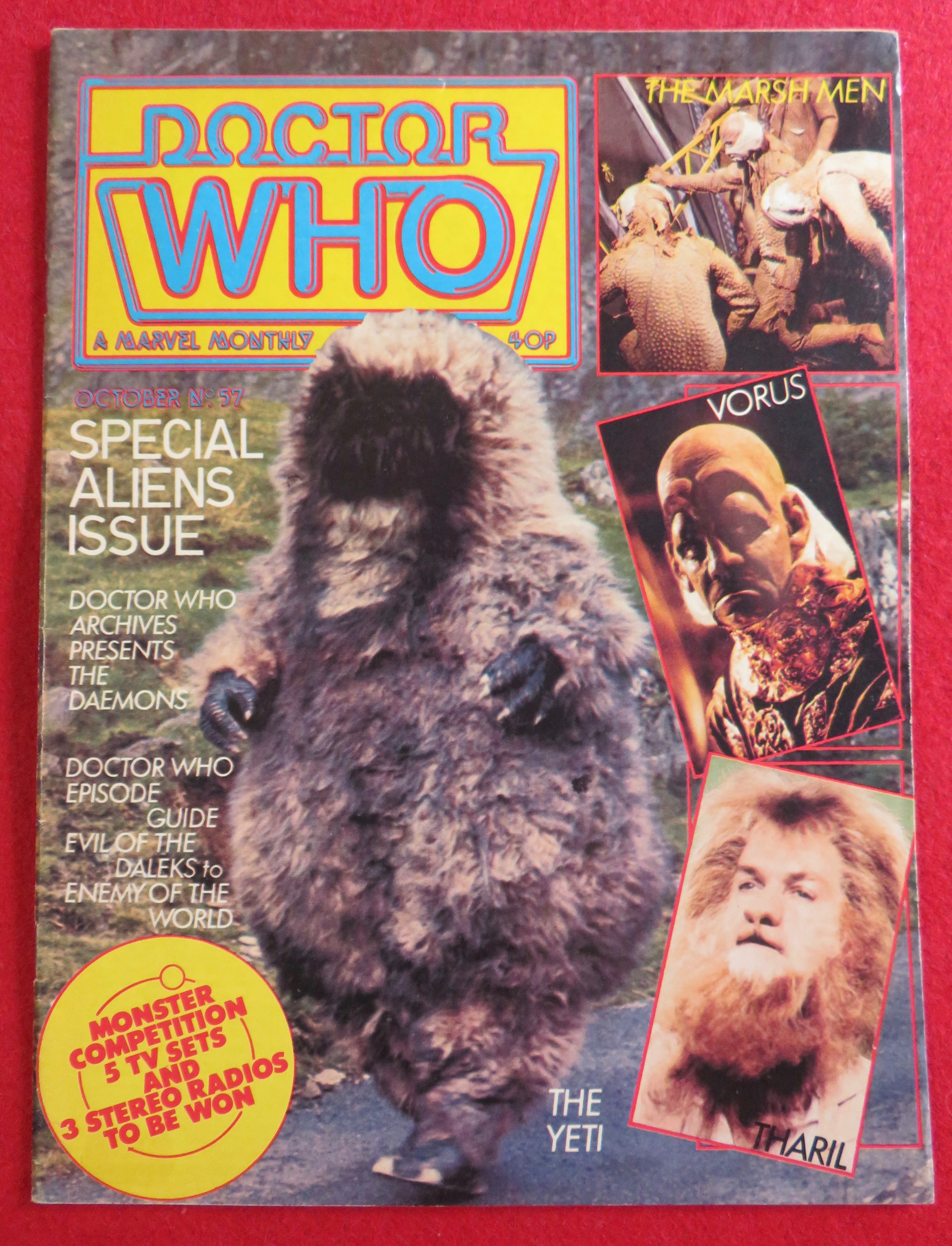 Doctor (Dr) Who Magazine October 1981