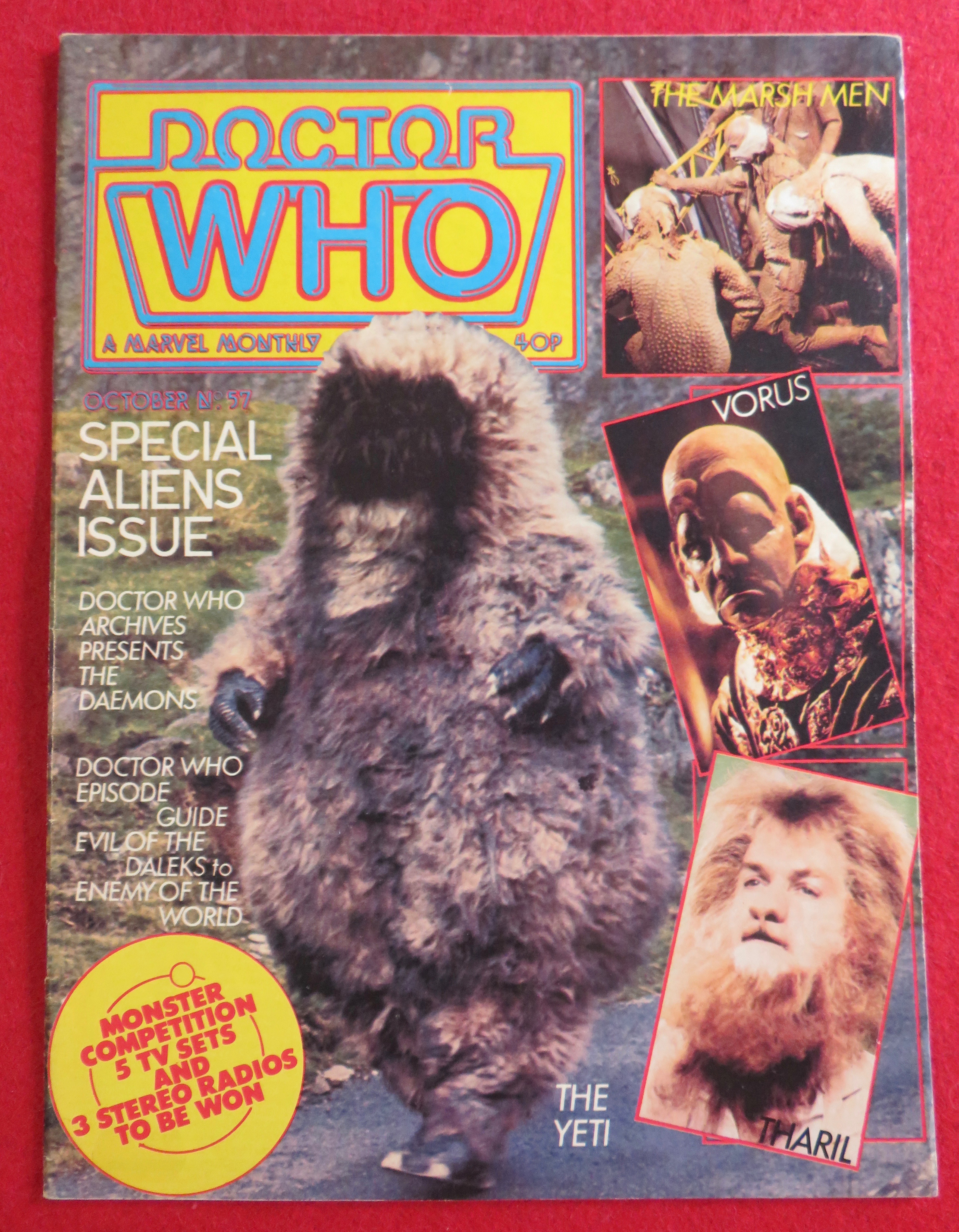 Doctor (Dr) Who Magazine October 1981
