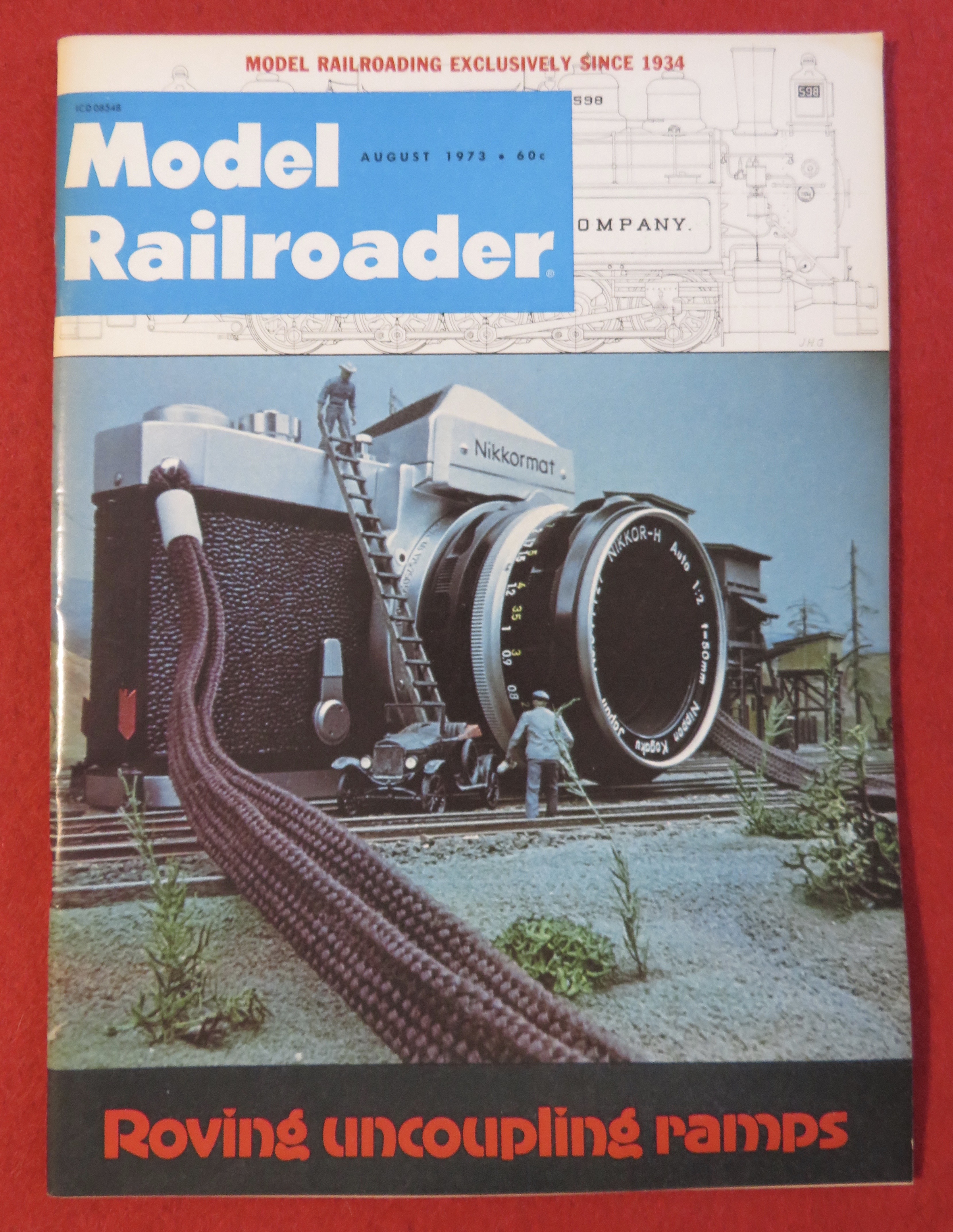 Model Railroader Magazine August 1973 Ramps