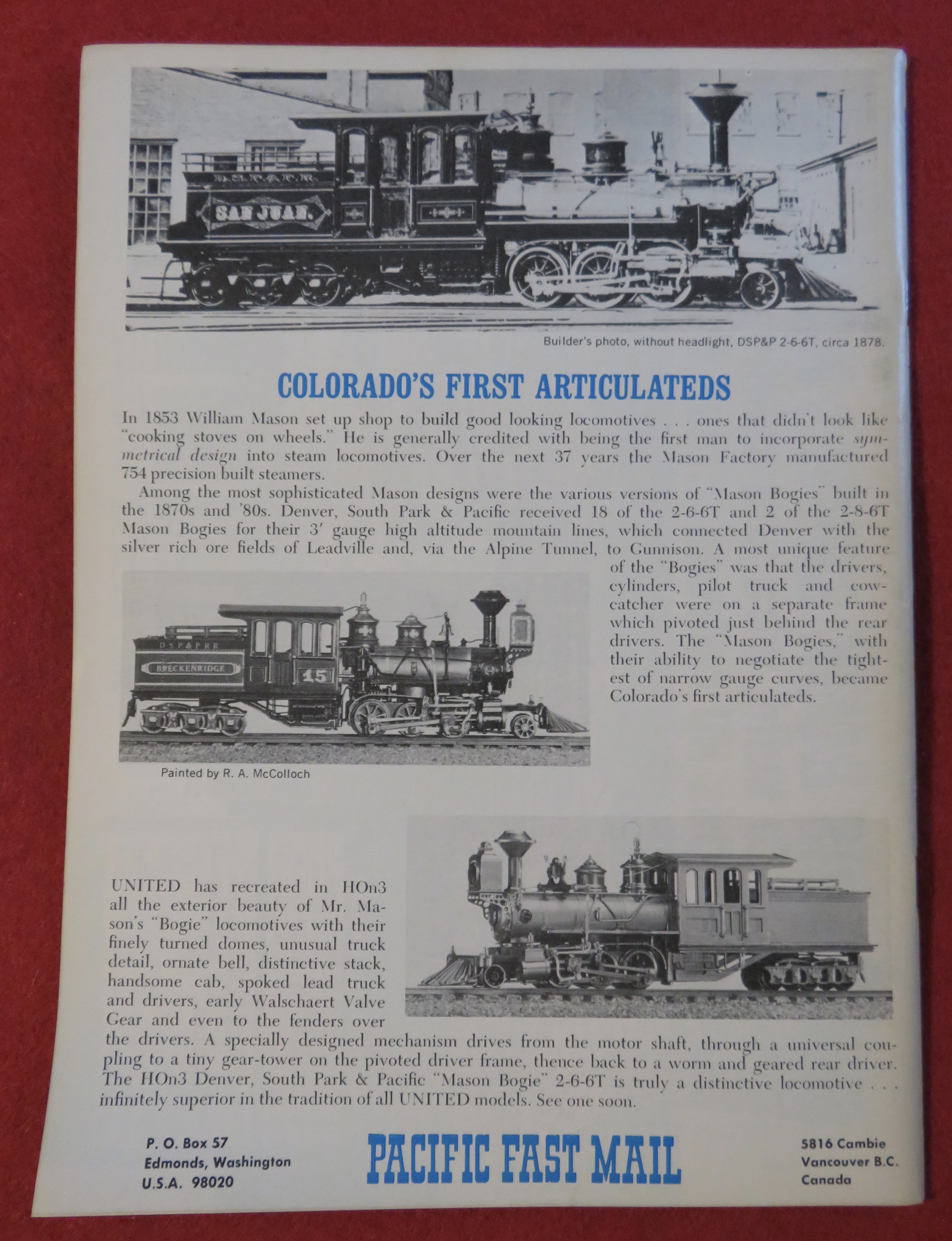 Model Railroader Magazine August 1973 Ramps