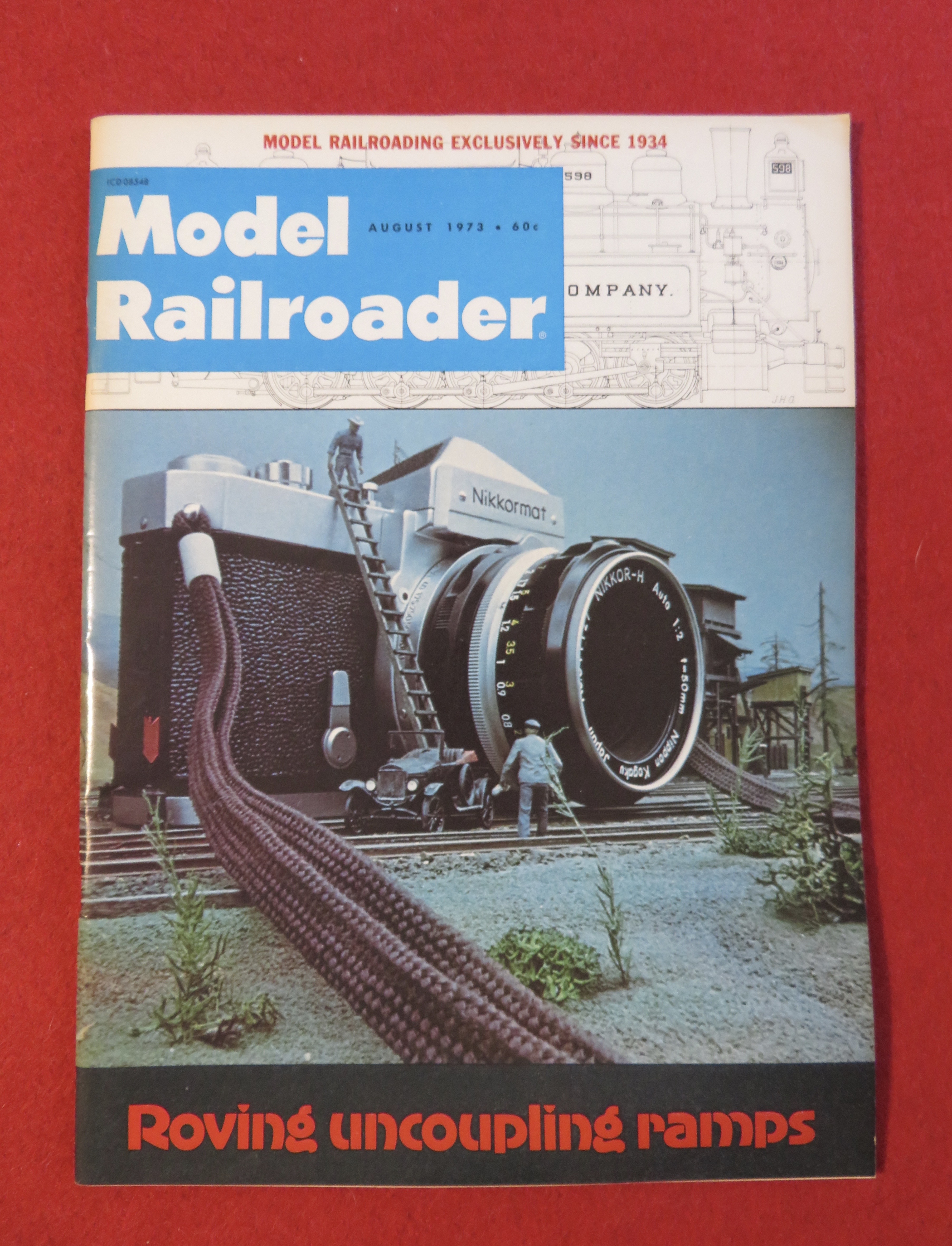 Model Railroader Magazine August 1973 Ramps