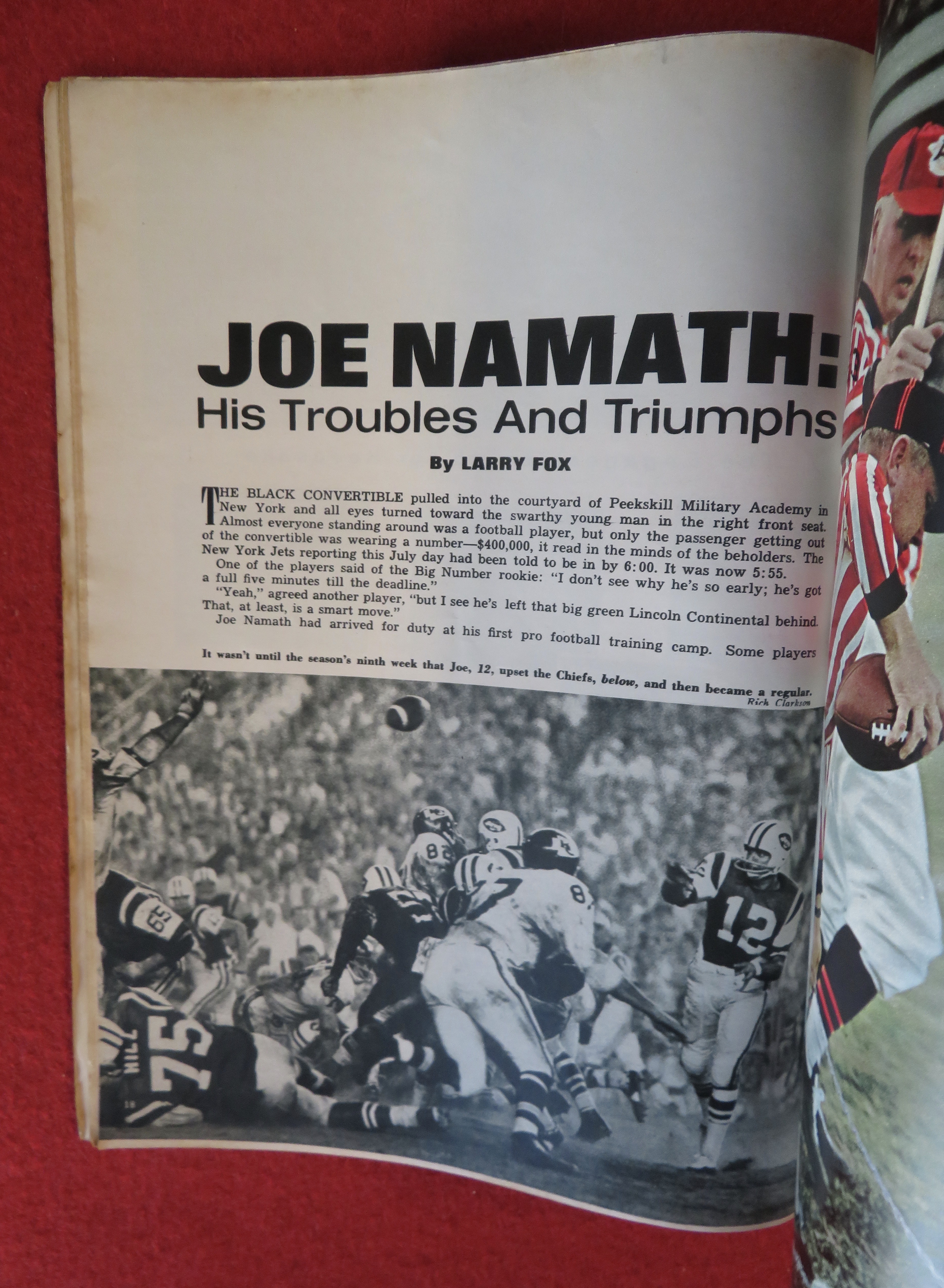 Sport Magazine June 1966 Joe Namath/Juan Marichal