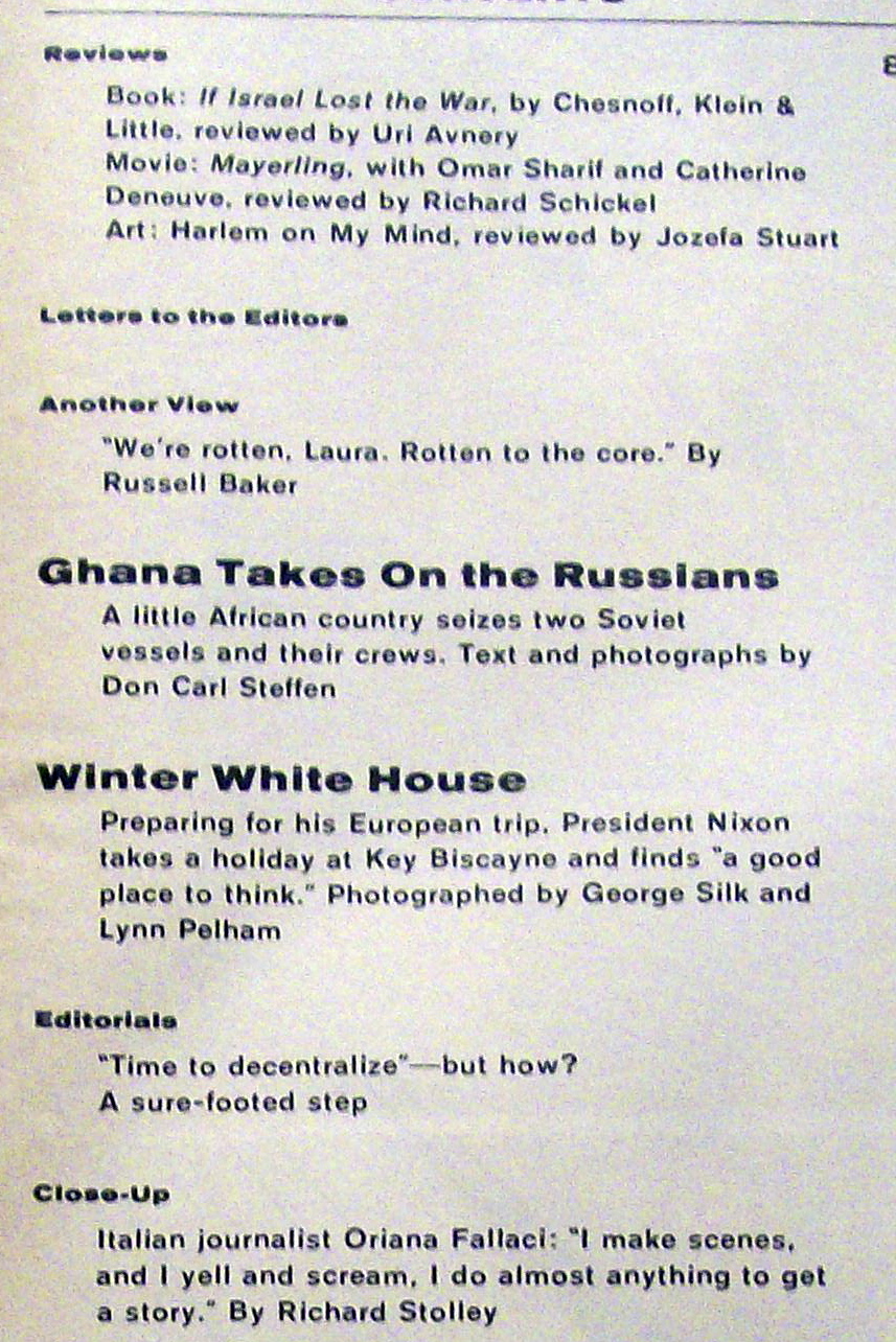 Life Magazine - February 21, 1969 - Nixon