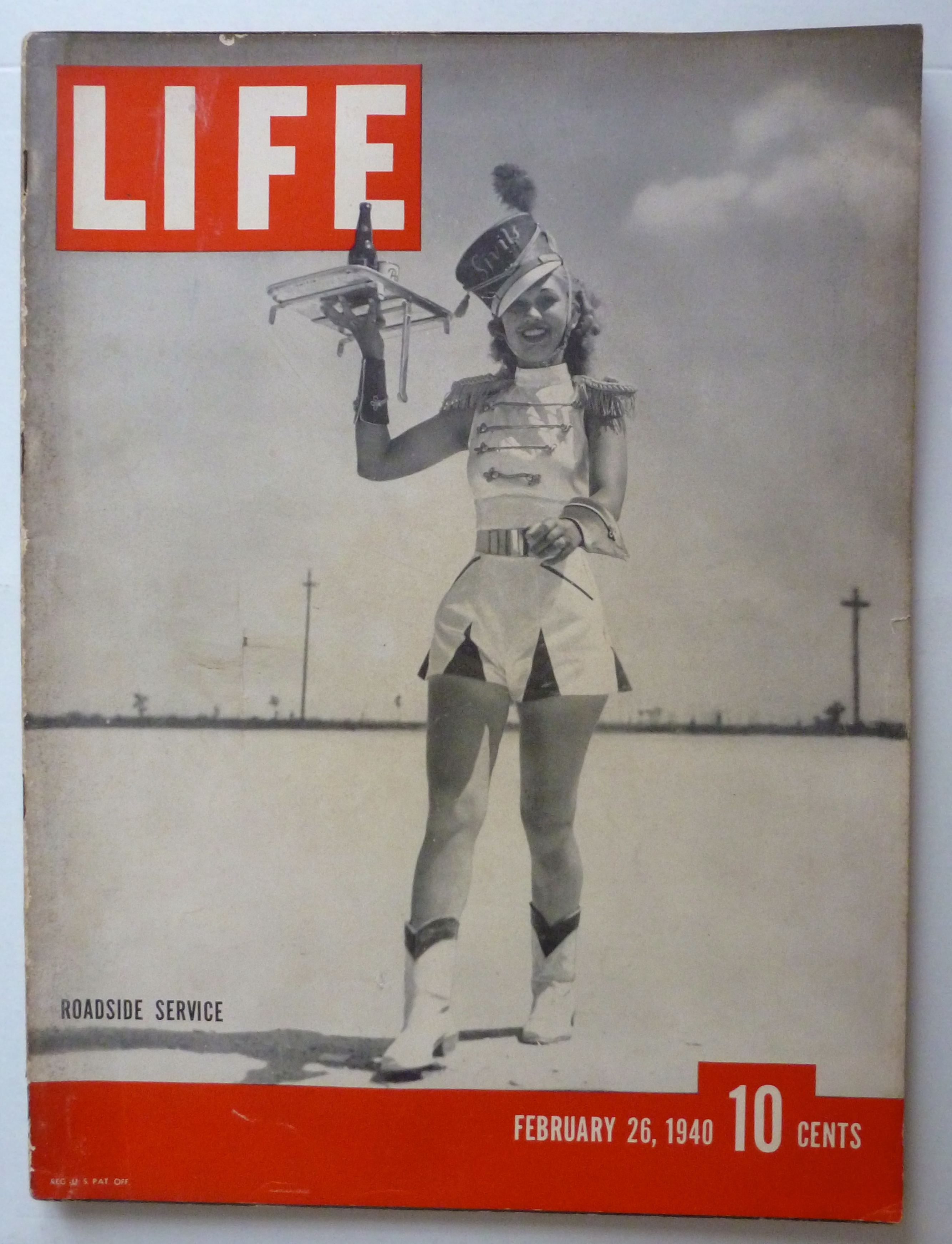 Life Magazine February 26, 1940 Roadside Service