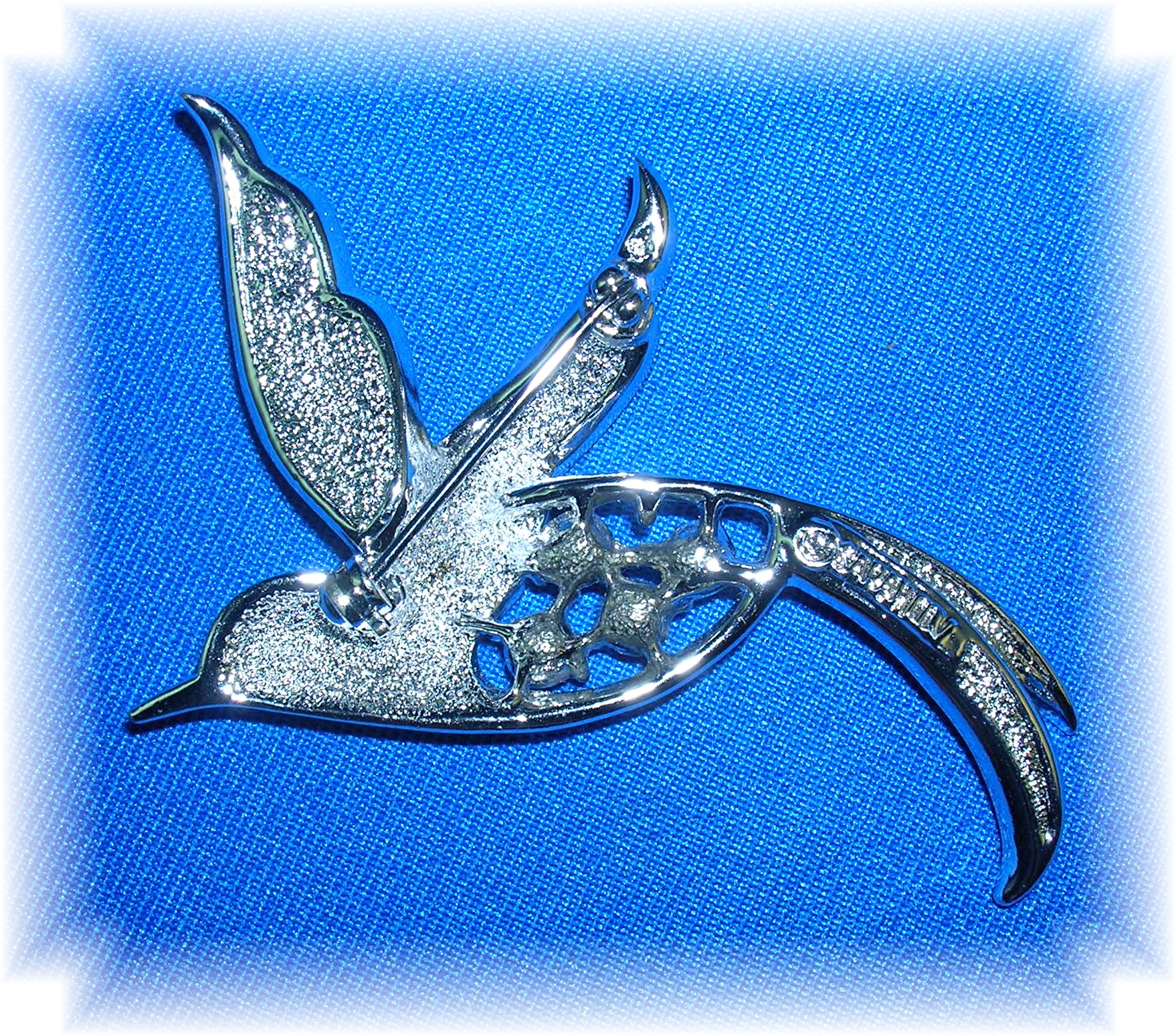 SARAH COVENTRY Borealis Rhinestones Bird Brooch