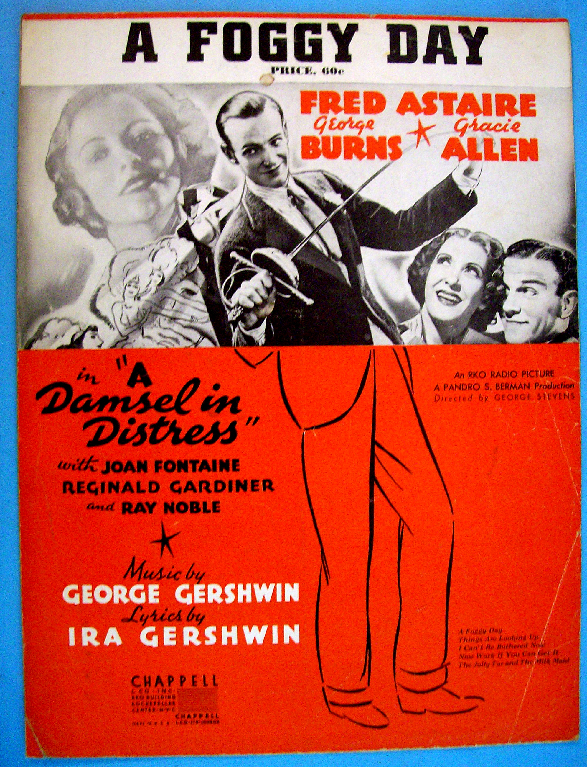 Sheet Music For 1937 A Foggy Day