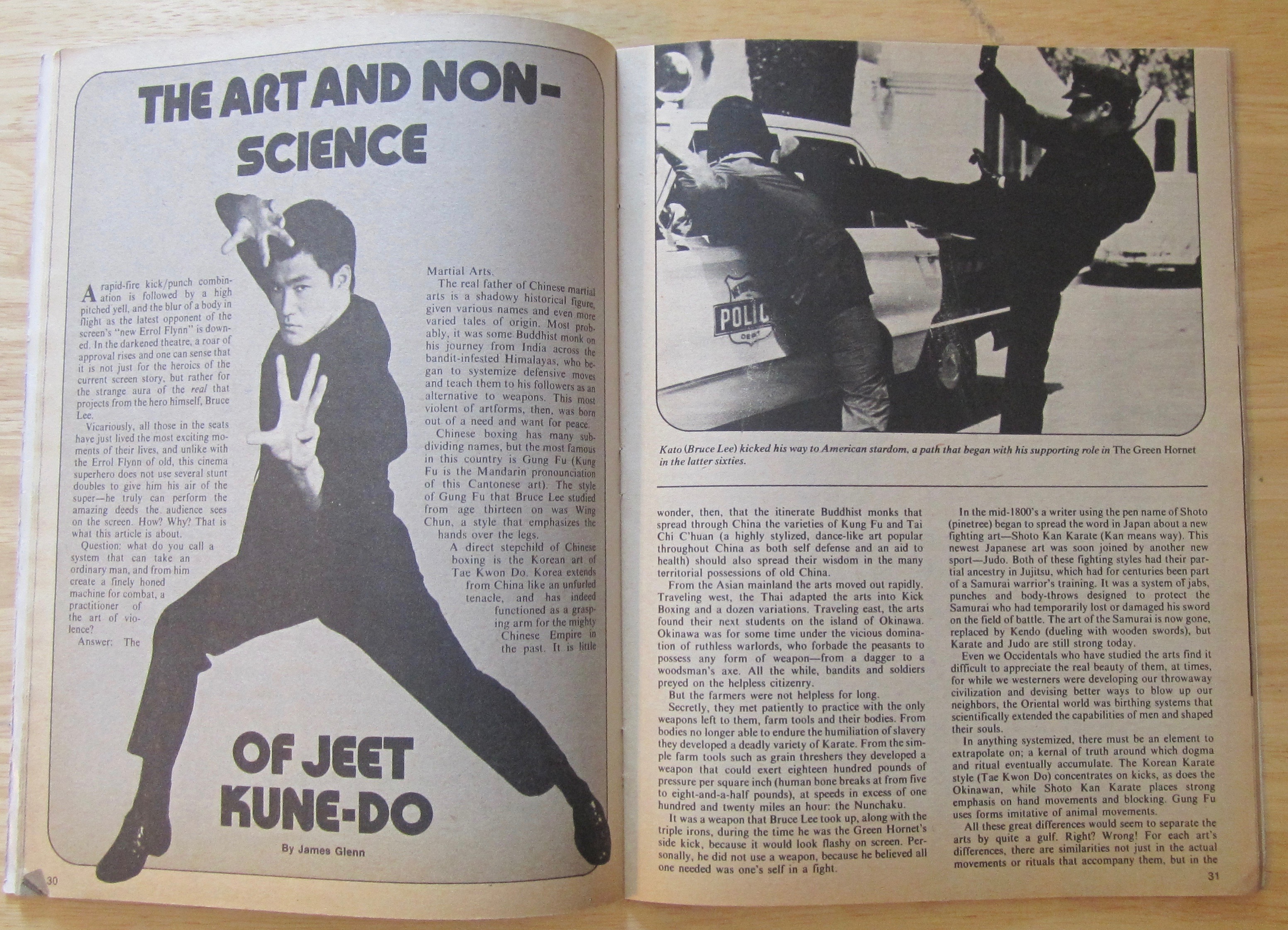 The Deadly Hands Of Kung Fu July 1975 Bruce Lee