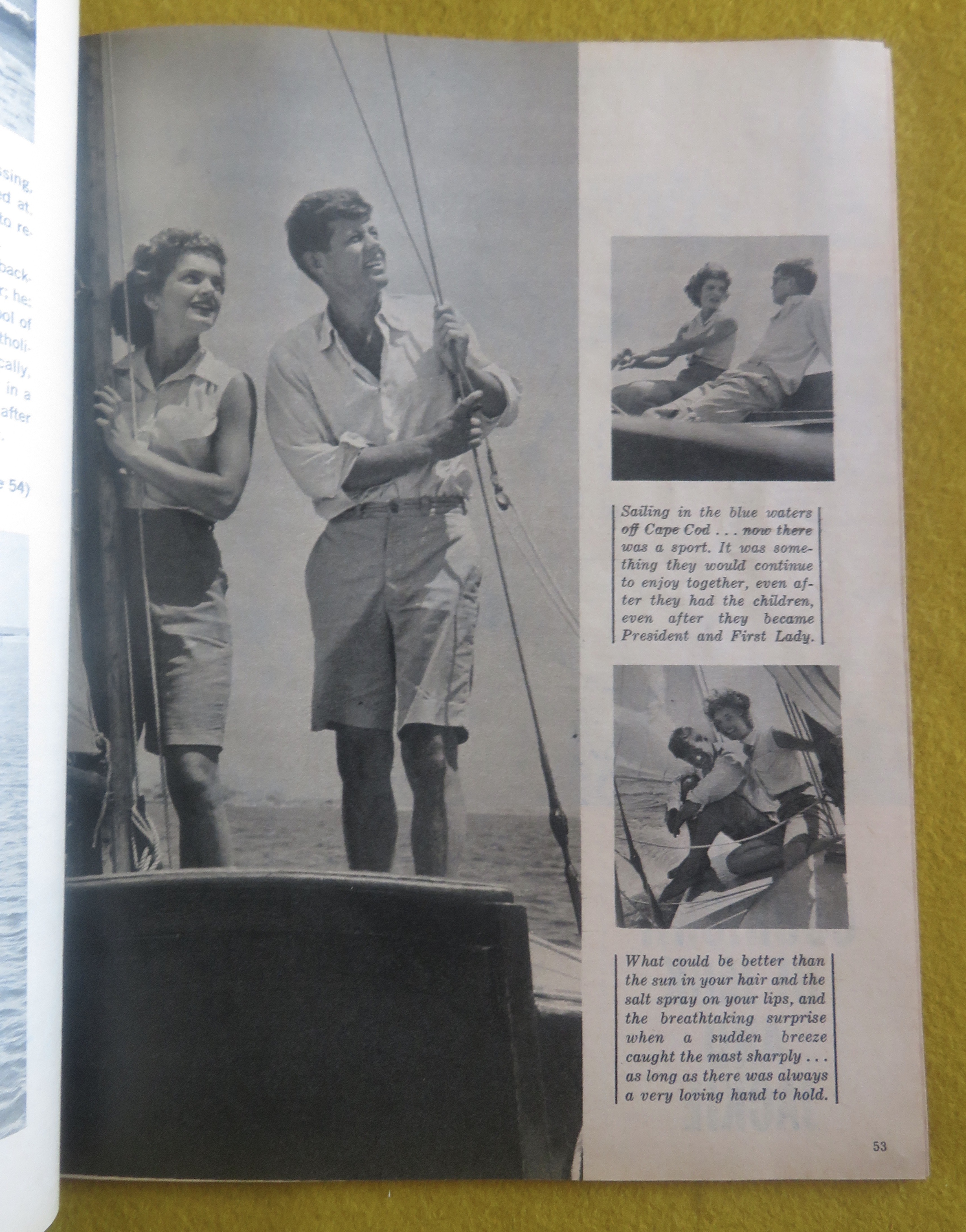 Photoplay Magazine March 1964 Jack & Jackie Courtship