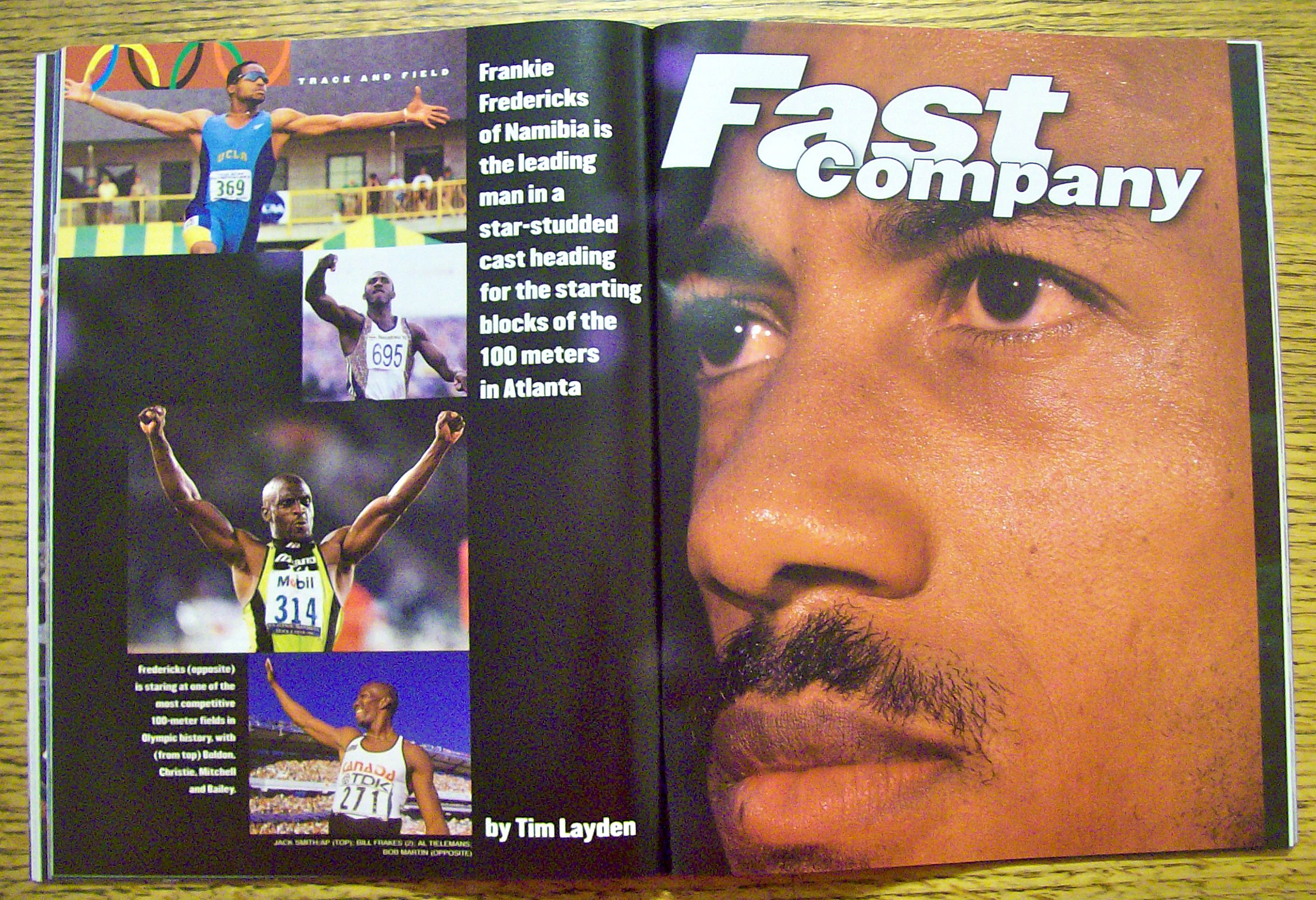 Sports Illustrated Magazine July 29, 1996 Tom Dolan